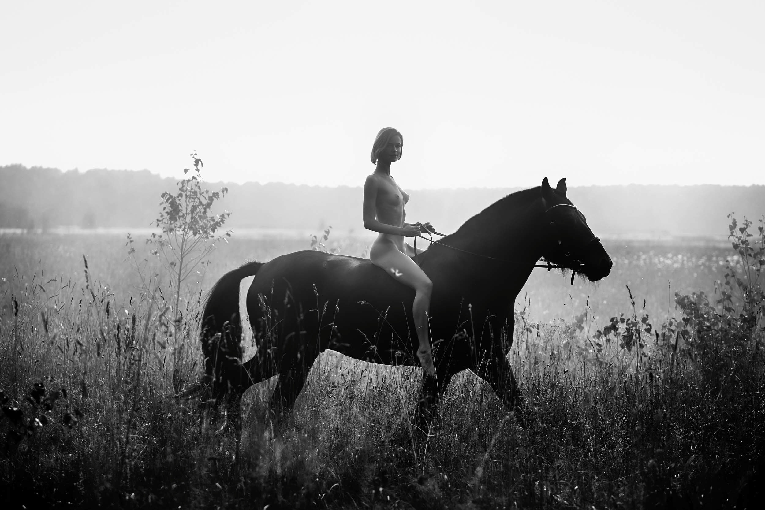 "Утро в деревне". Photographer for business Mikhail Semenov. Aqua photo studio, photo school