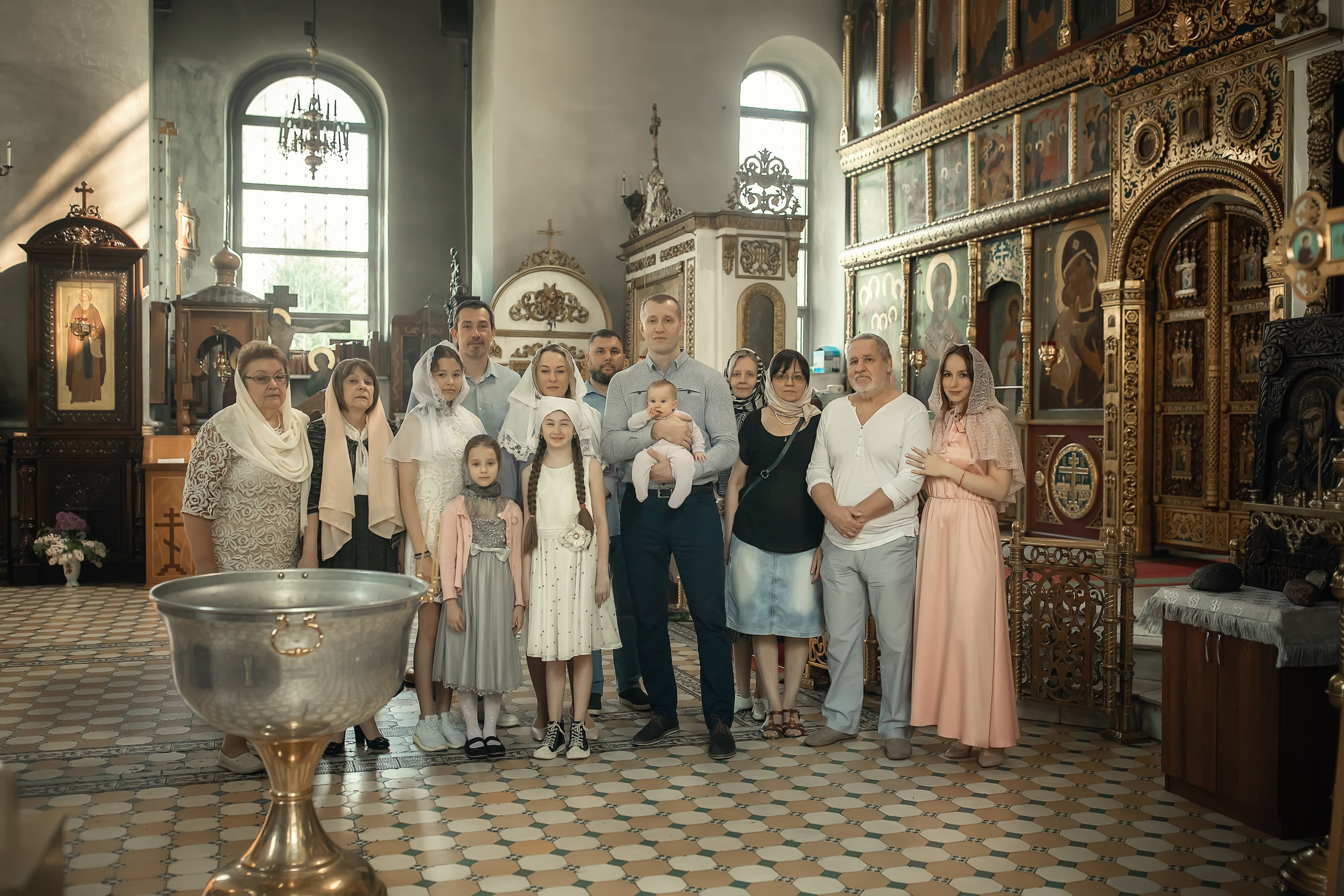 КРЕЩЕНИЕ ЕКАТЕРИНЫ. ФОТОГРАФ