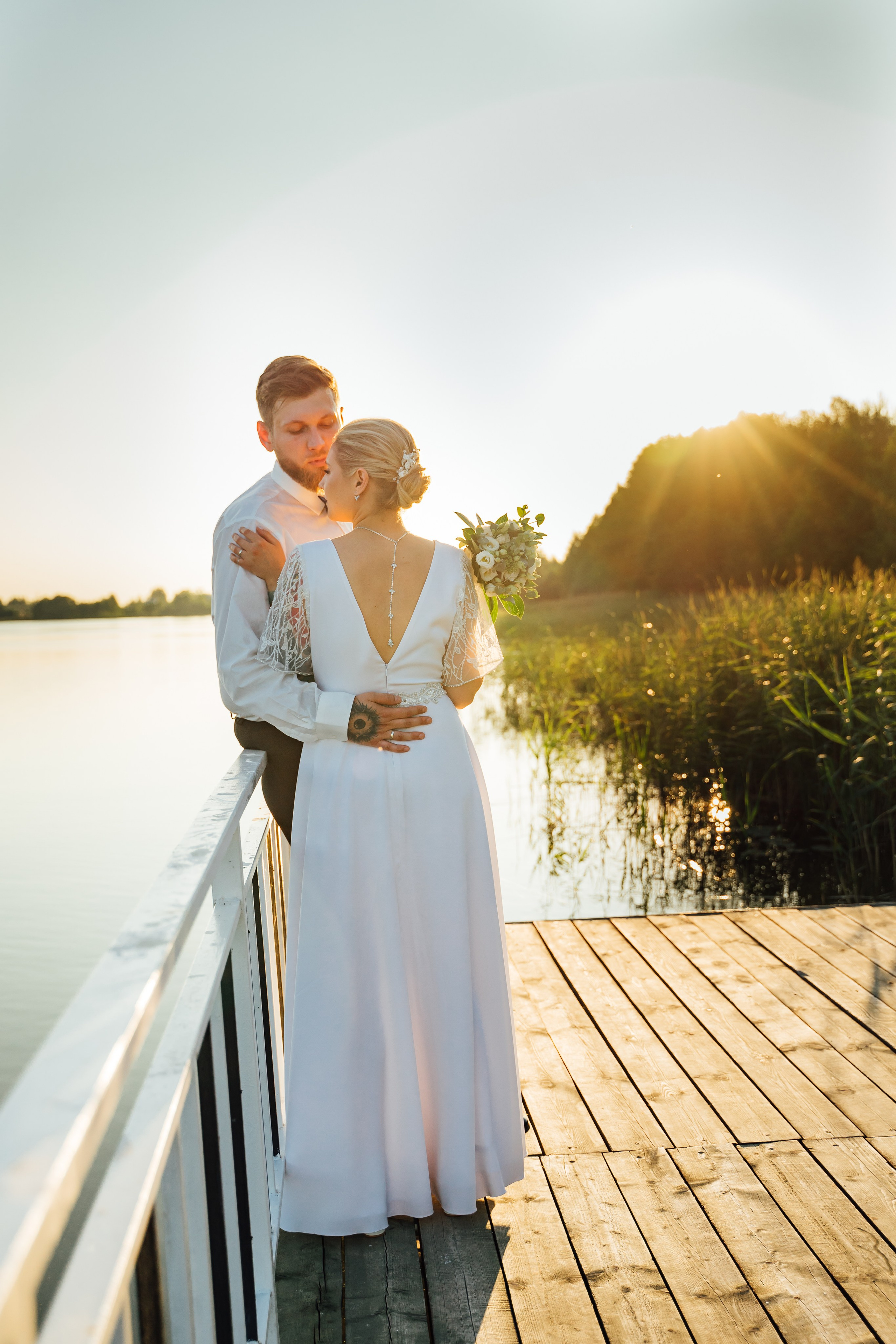 Дмитрий и Елизавета — свадебный день 25.07.2025. Свадебный фотограф в Коломне, Воскресенске, Егорьевске Владимир Петров