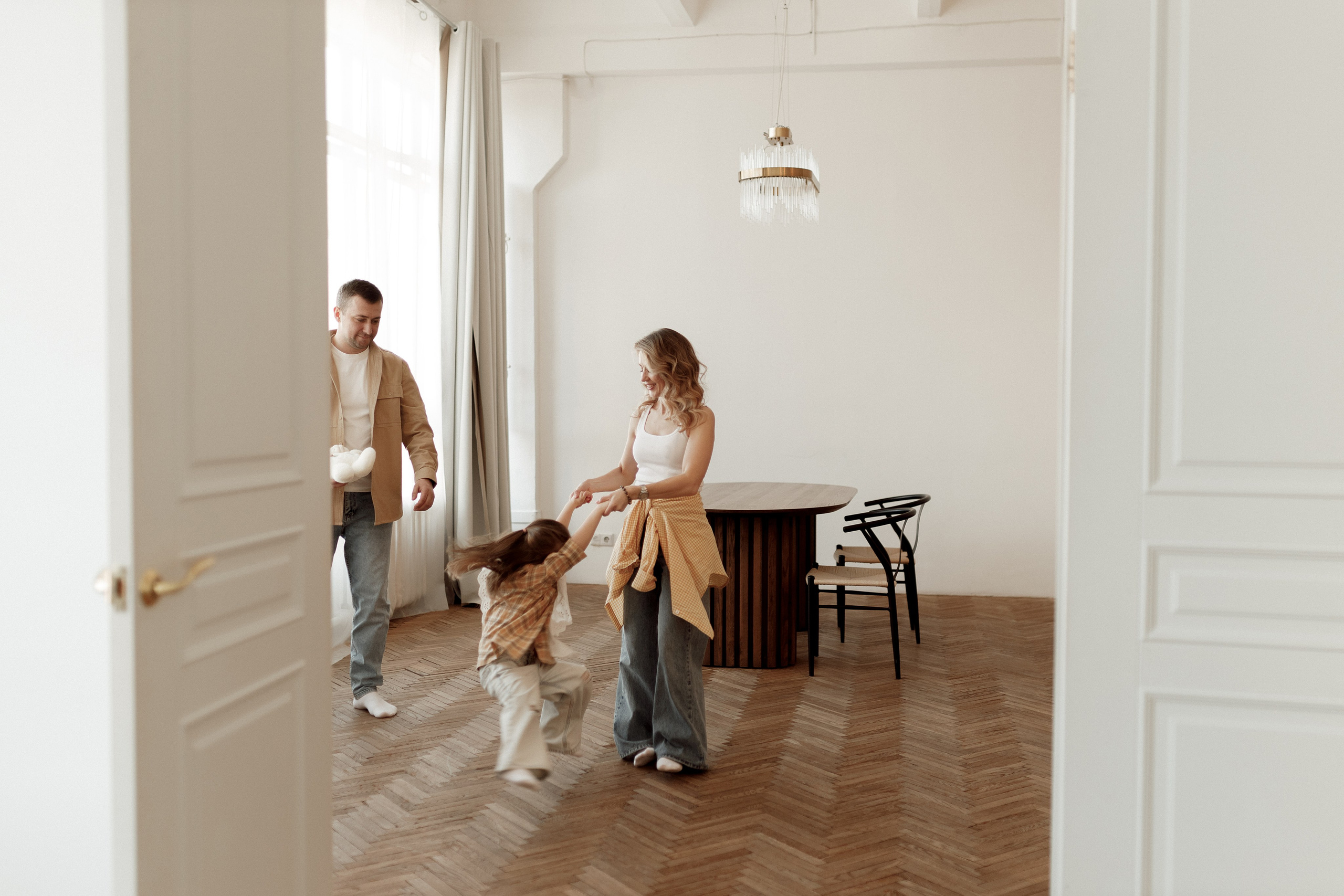 Алина с семьёй. Фотограф в Москве Юлия Хамзина