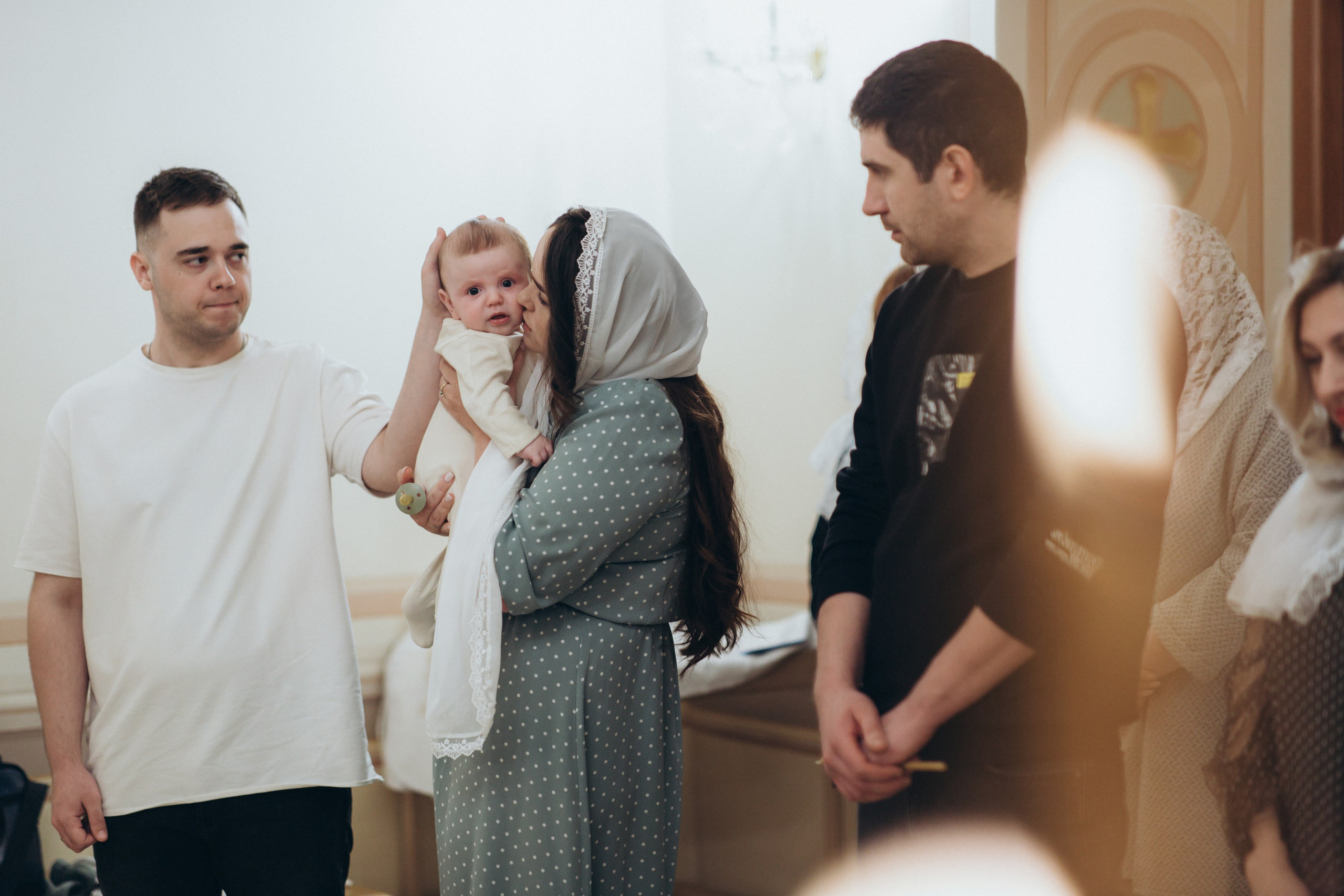 Крещение Павла. Фотограф на крещение в Рязани. Семейный фотограф
