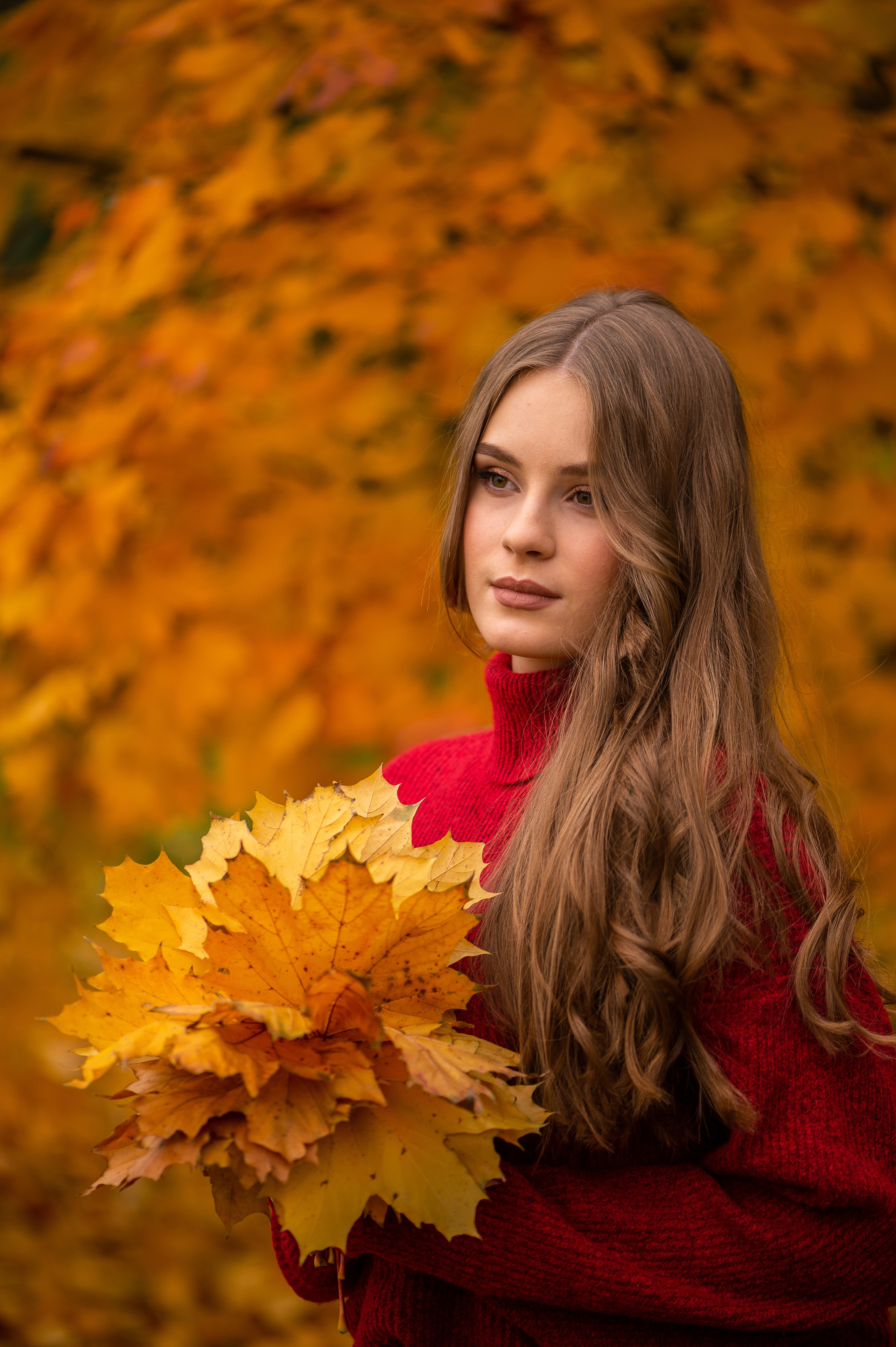 Осенняя фотосессия для Вероники. Фотосессии в Москве, женский и семейный фотограф Юлия Михайленко