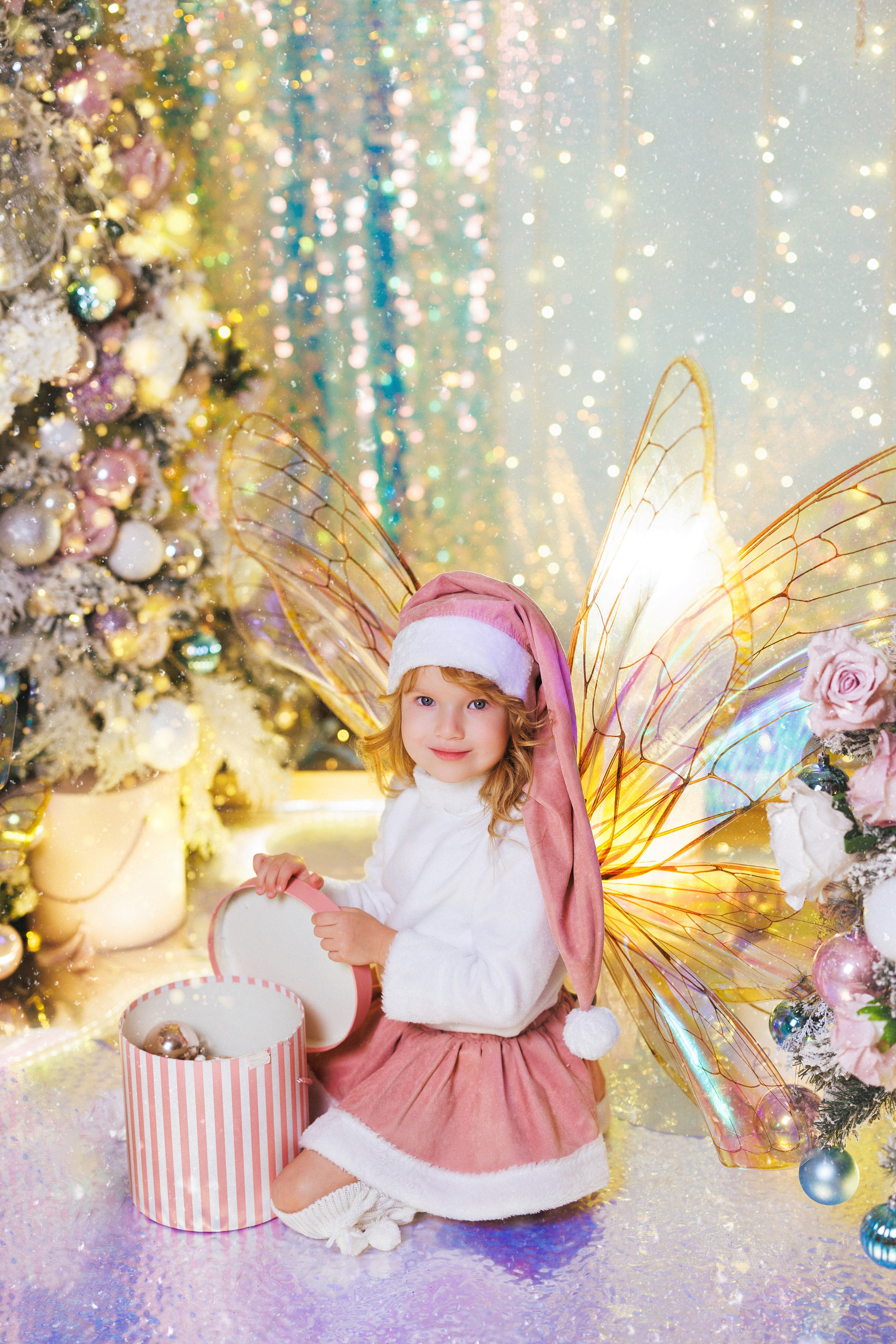 Детская фотосессия «Зимняя Фея», фотостудия «Авторская» в городе Краснодар. Семейный и детский фотограф в Краснодаре Анна Трашкова