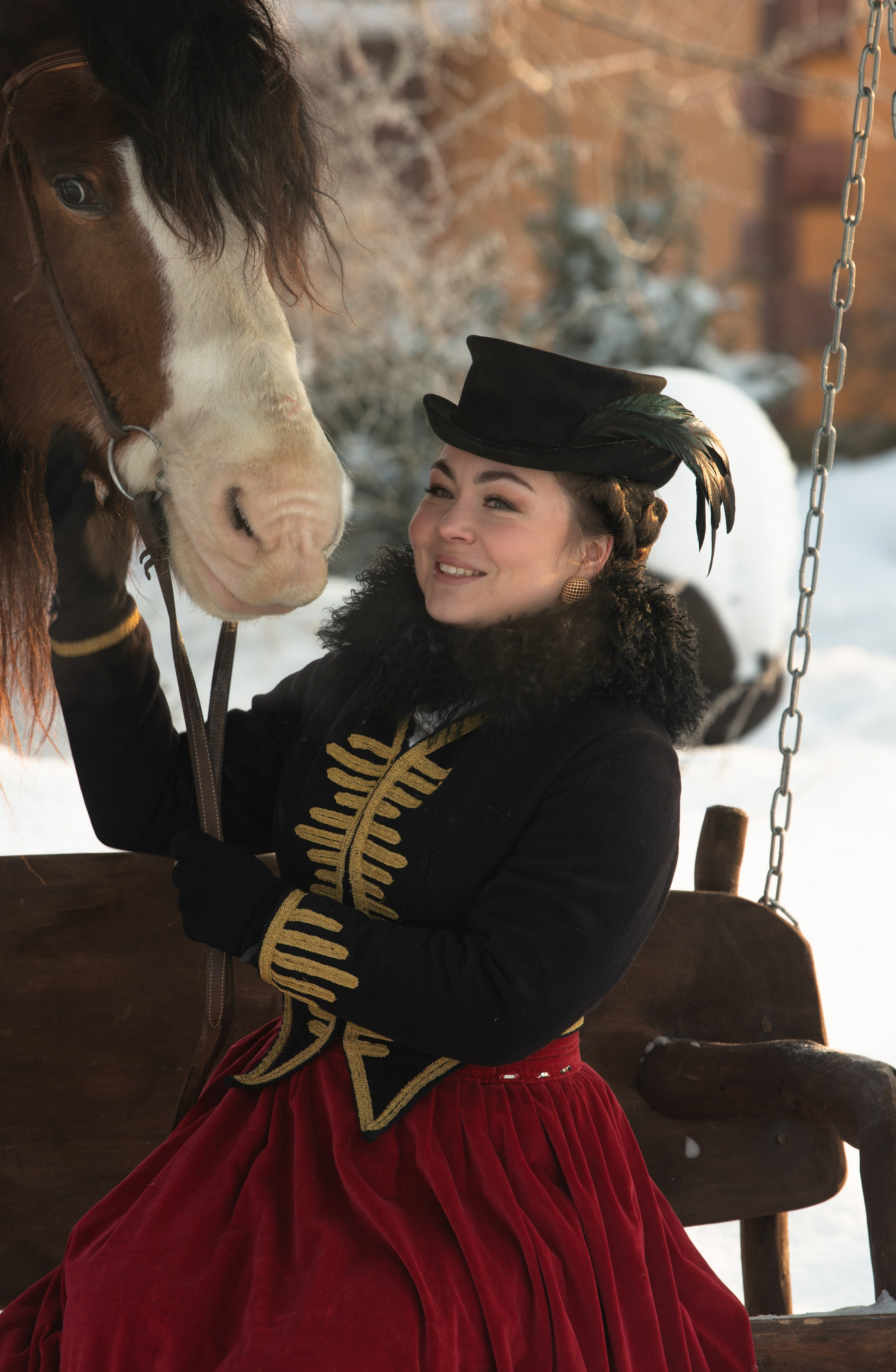 Псовая охота Аванпост. Конный фотограф в Саратове Юлия Иванова