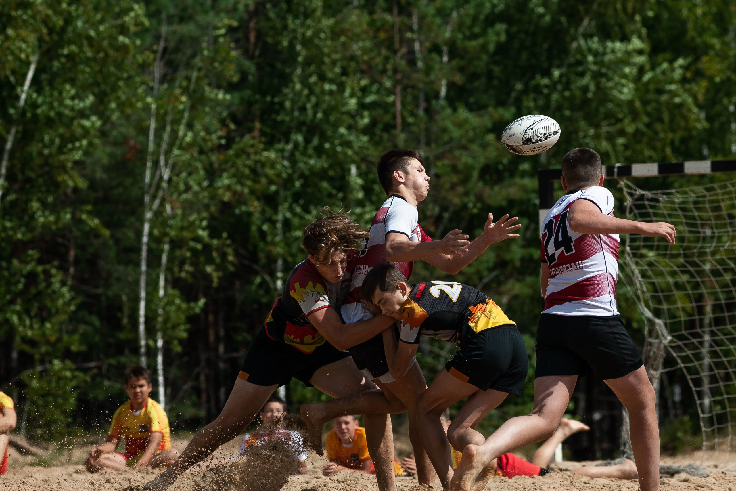 «Кубок «Молота» по пляжному Регби. Фотография