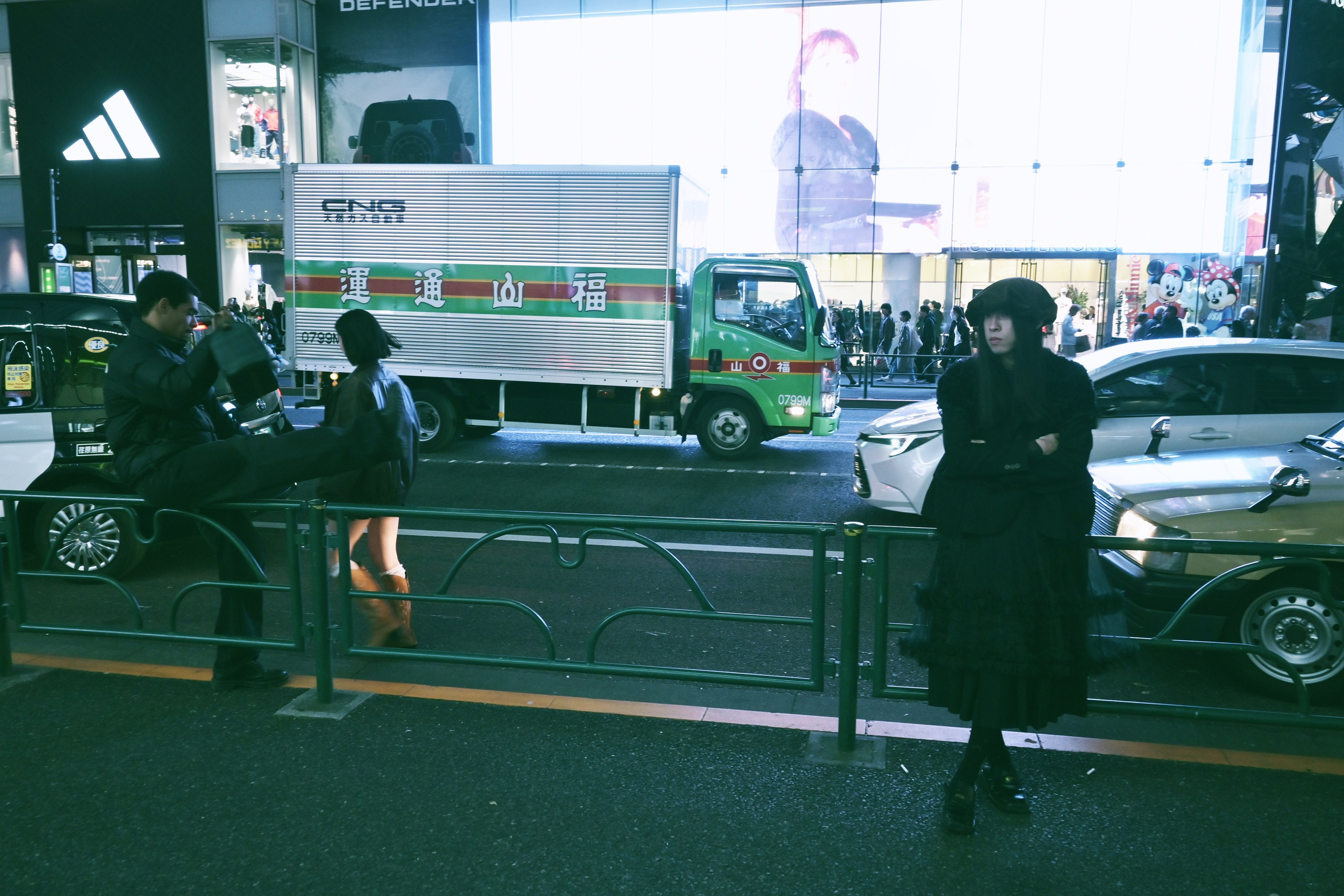 Tokyo night street. Iraogo