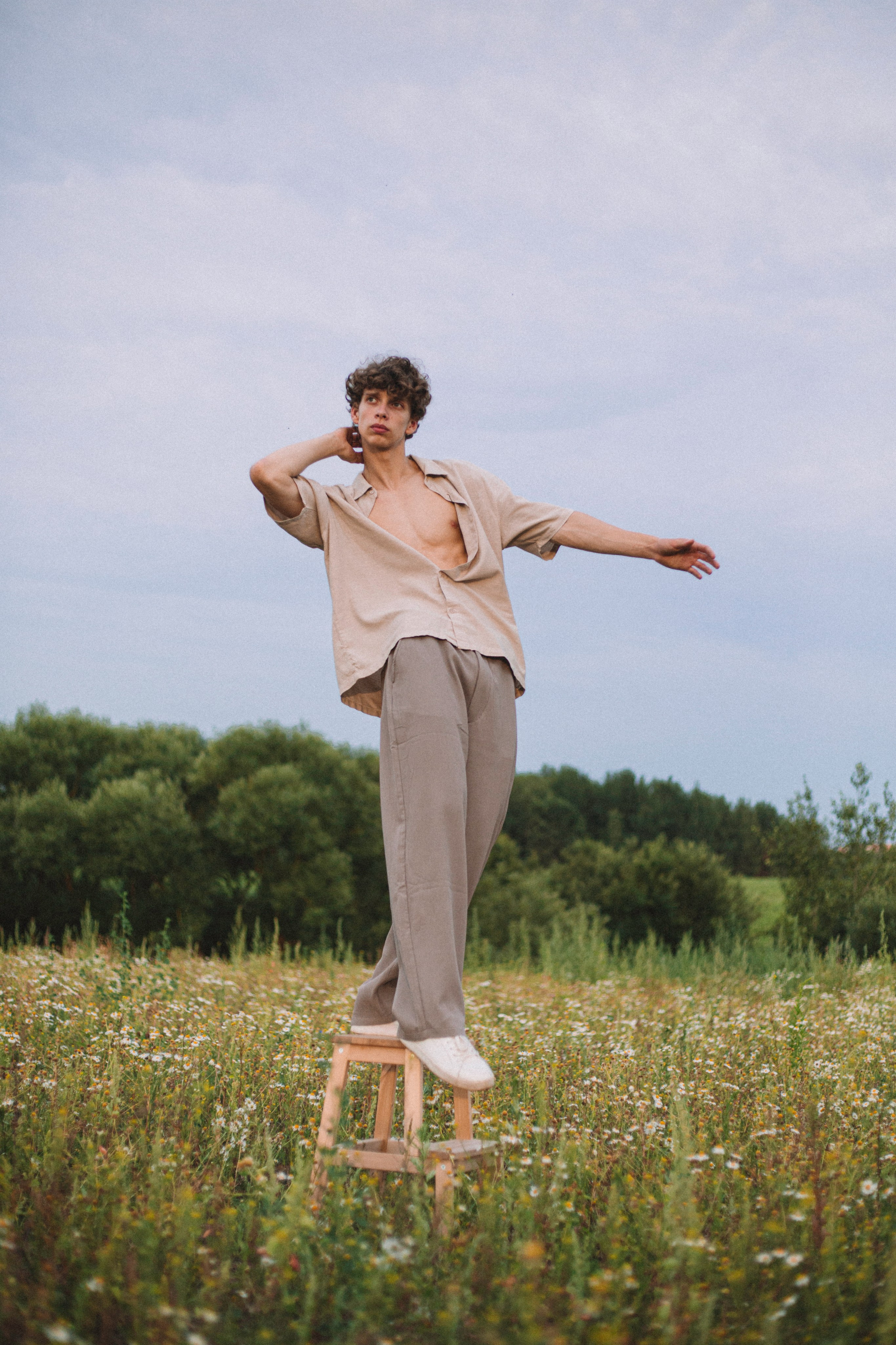Иван в поле. Портретный фотограф в Минске