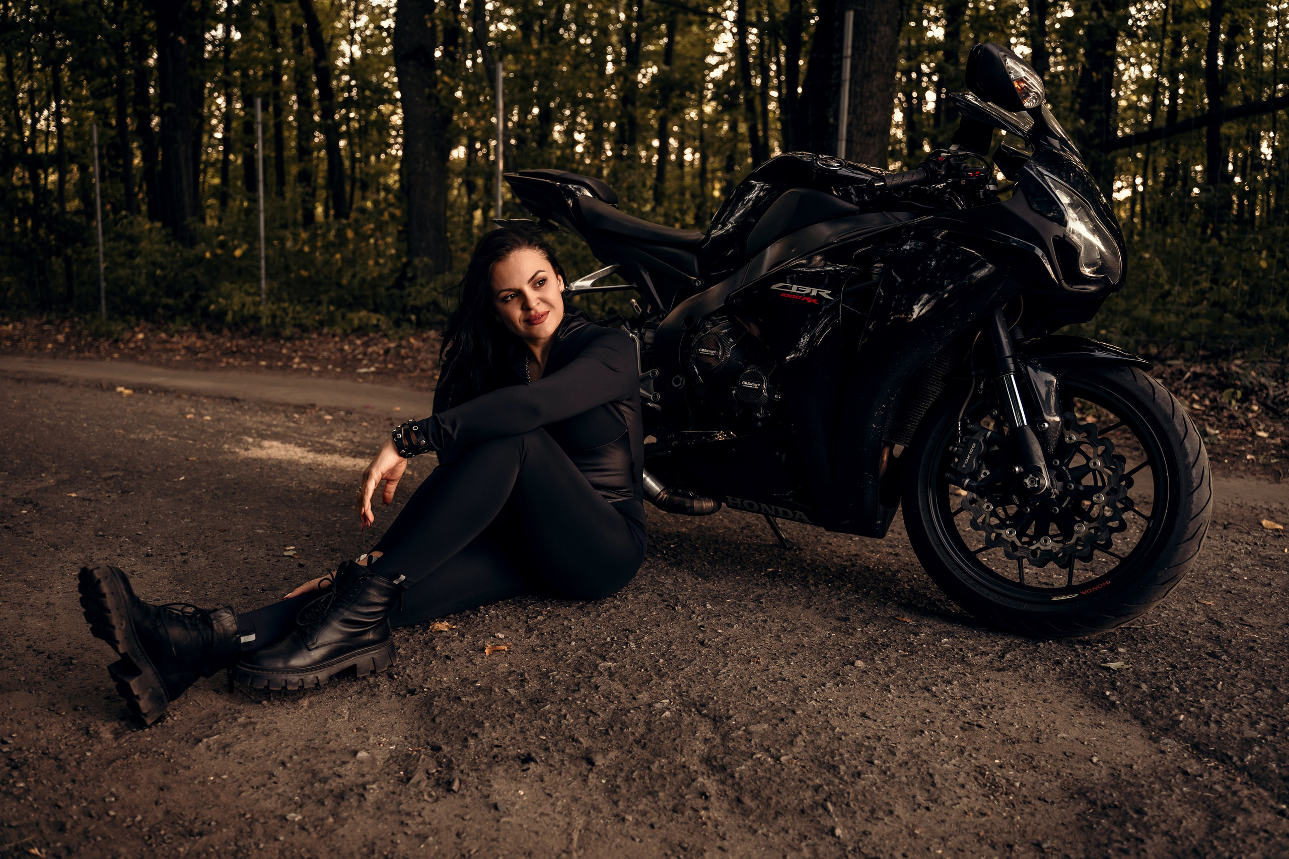 Марина, Фотосессия с байком. Семейный фотограф в Белгороде Амелина Алина