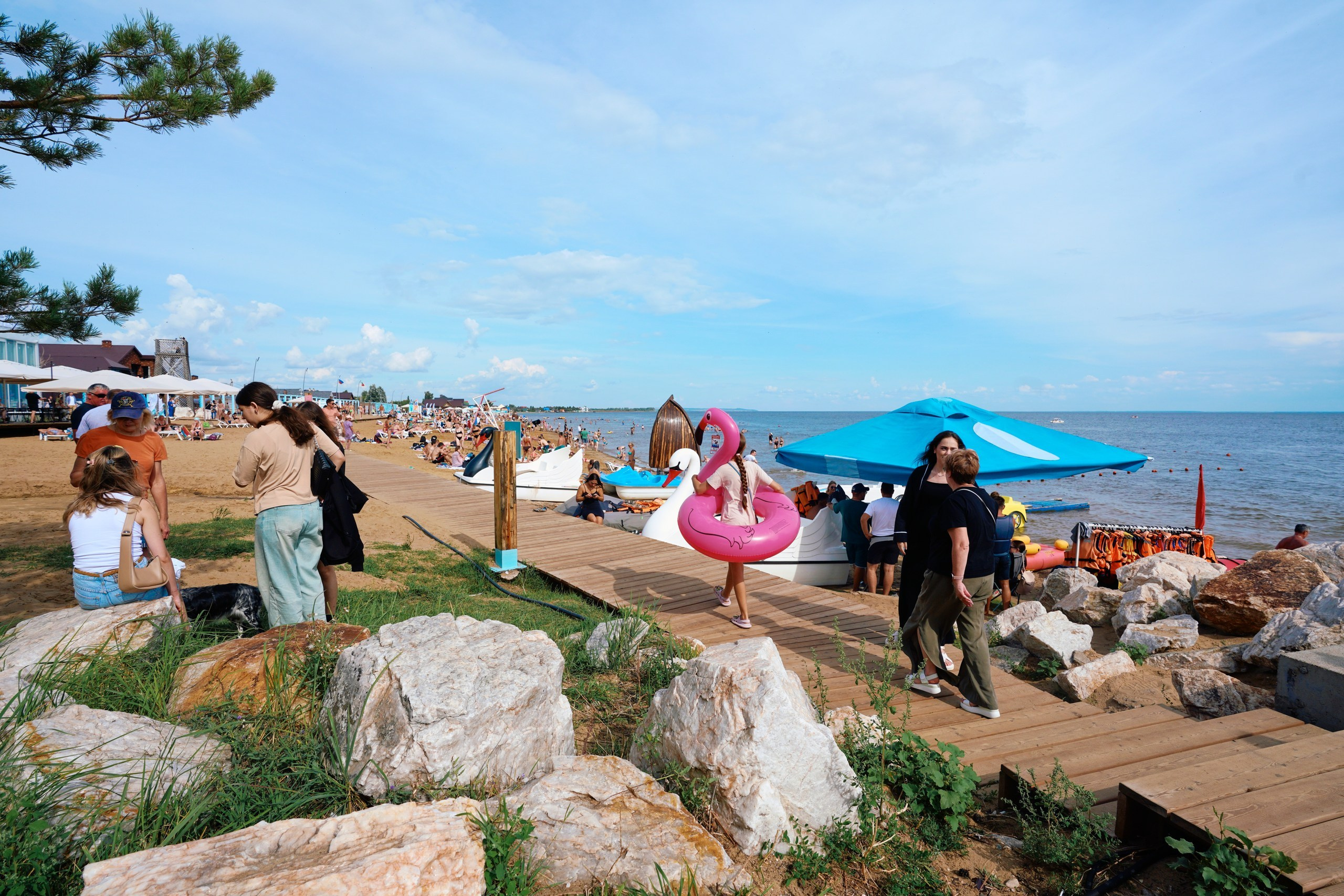 Пляжный маркет 2024, г. Лаишево. Фотограф Казань