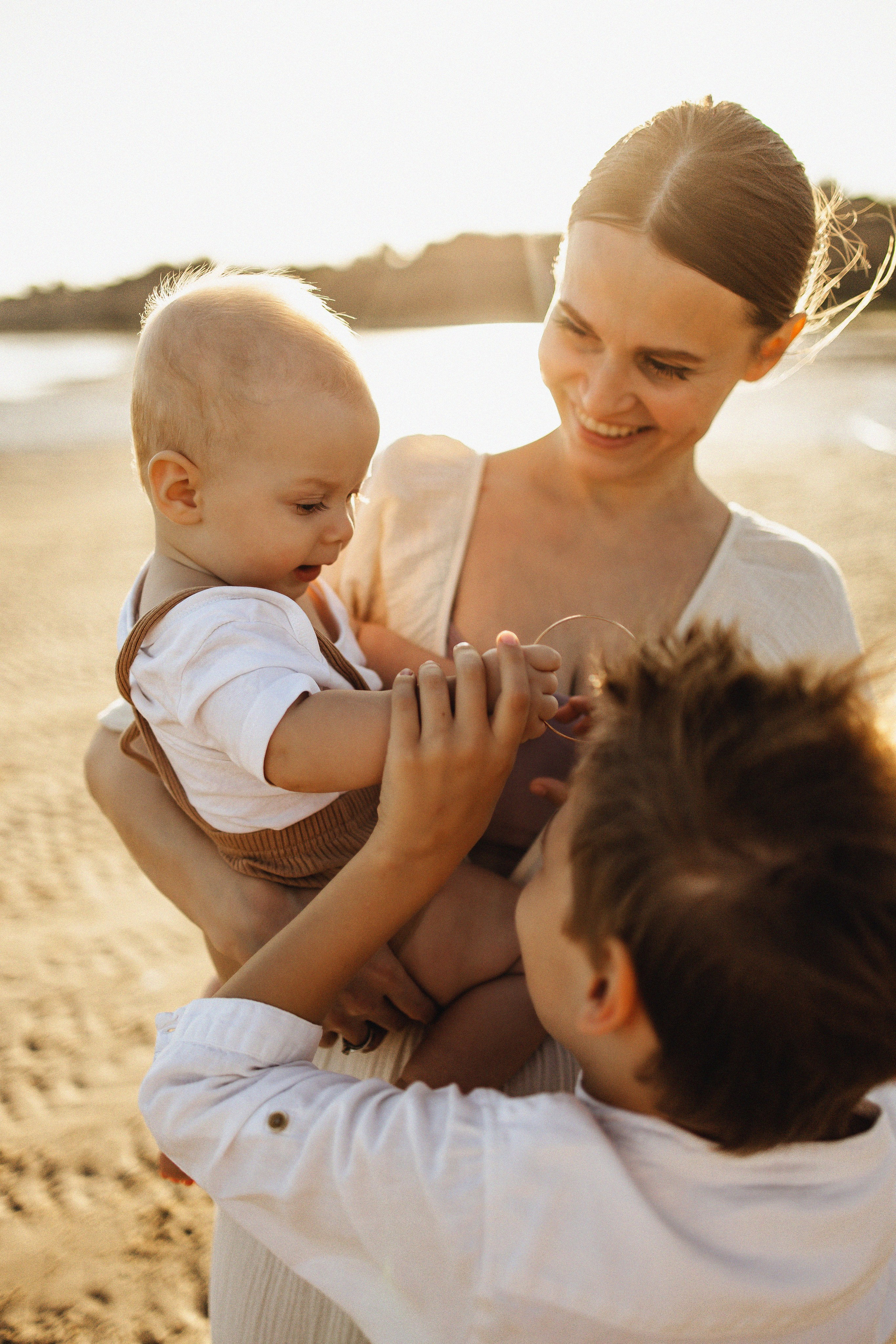 Летняя история на берегу. Семейный и детский фотограф, таганрог, ростов-на-дону