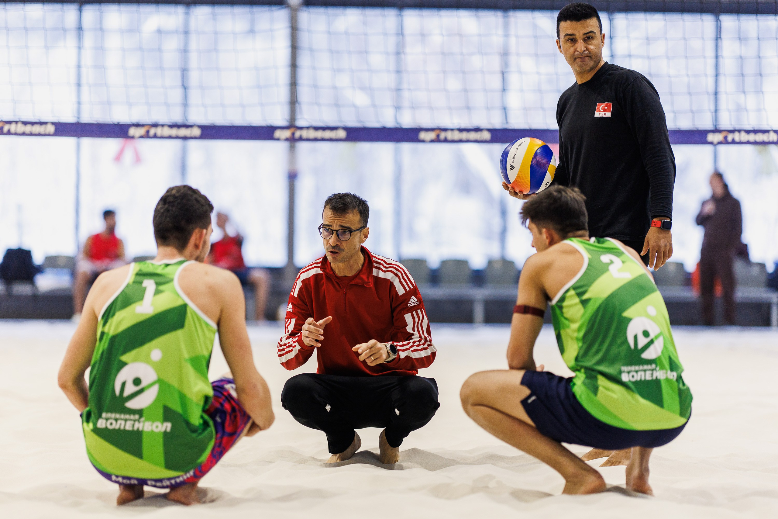 Beach Volleyball Friendly Matches Dynamo-LO — Turkey. Photographer Danil Aykin