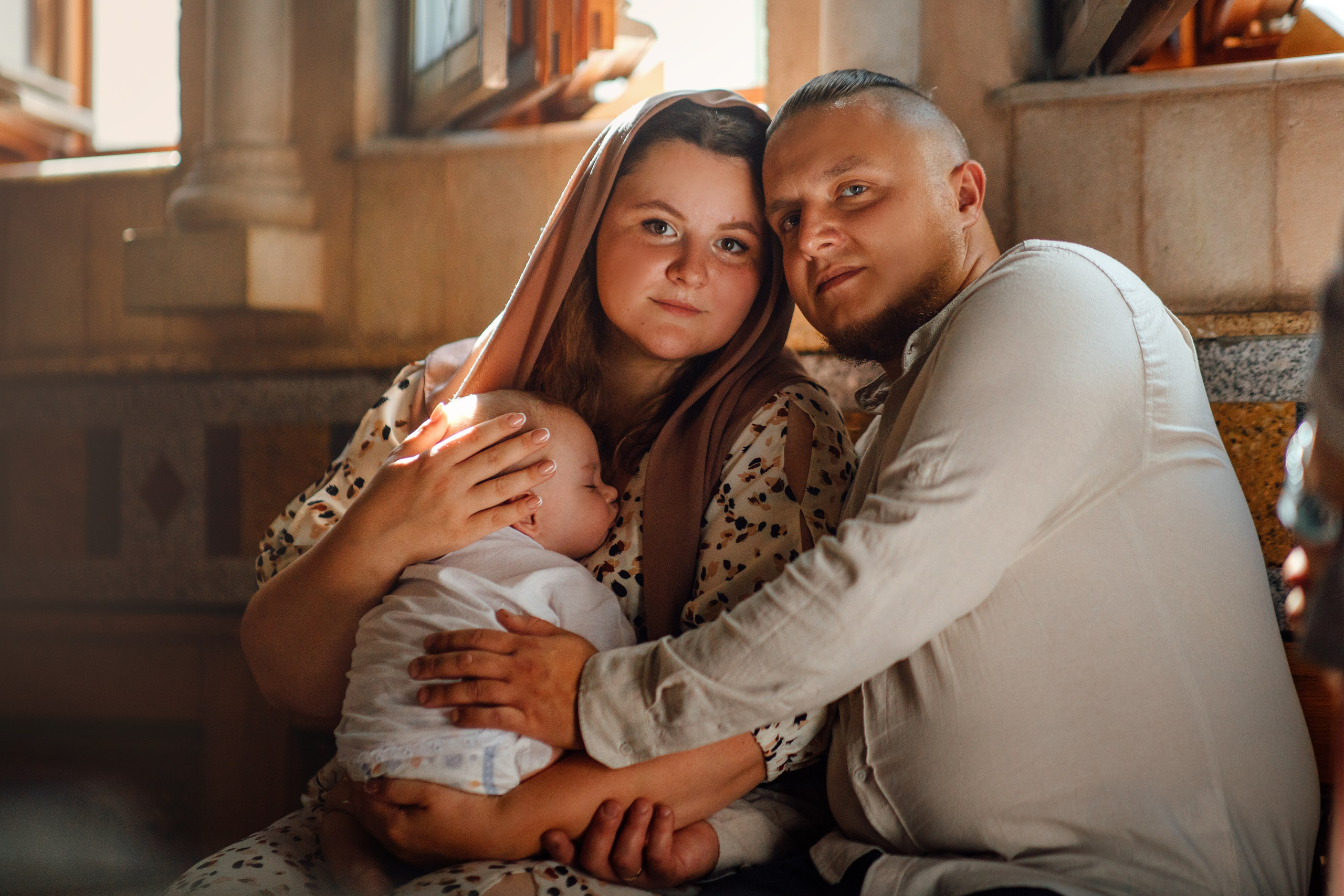 Крещение Егора (Георгия) Державный храм, св. Елисаветенского монастыря, Новинки, август 2024