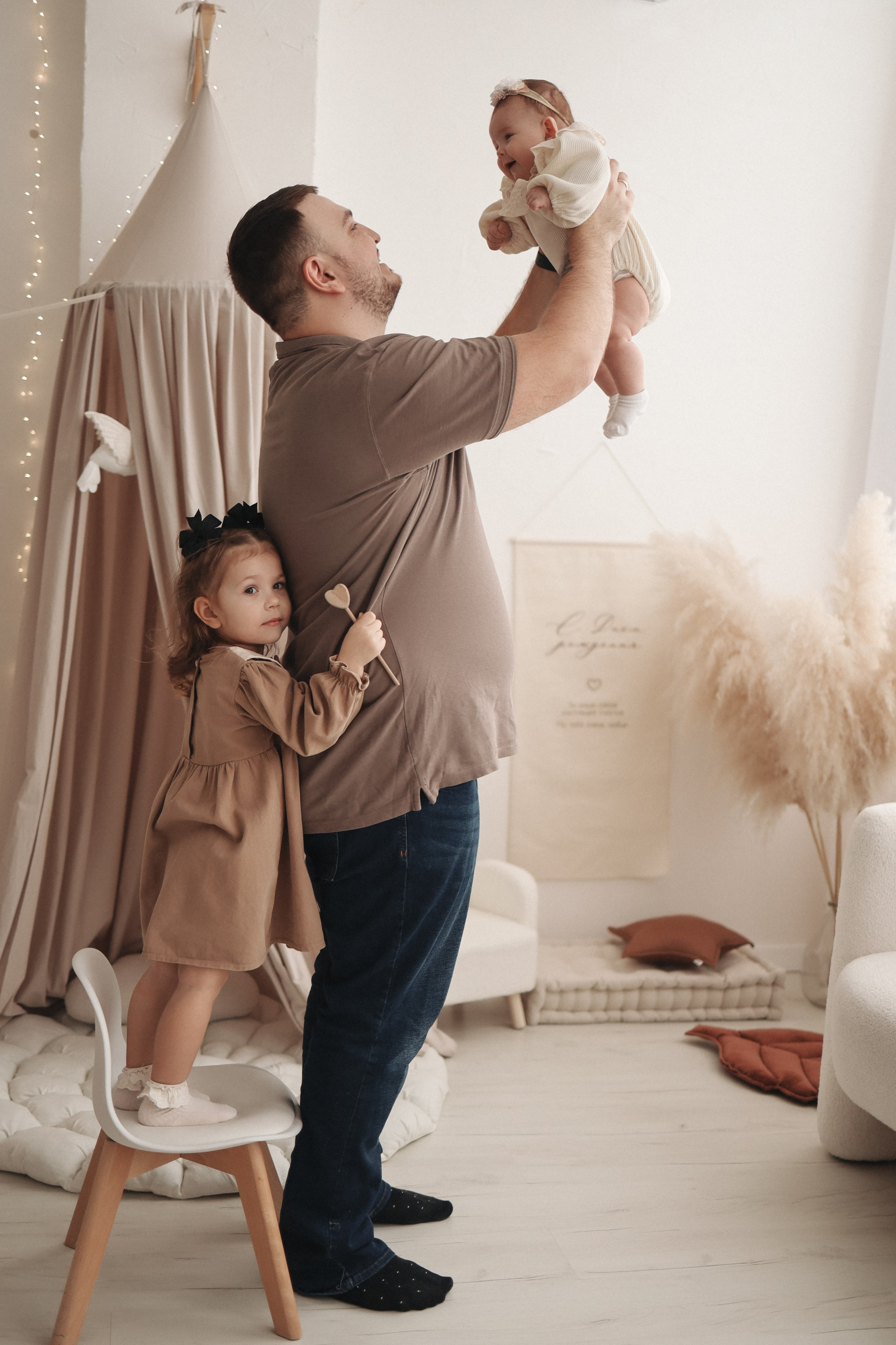 Happy Birhday. Фотограф новорожденных и детский фотограф в Новосибирске