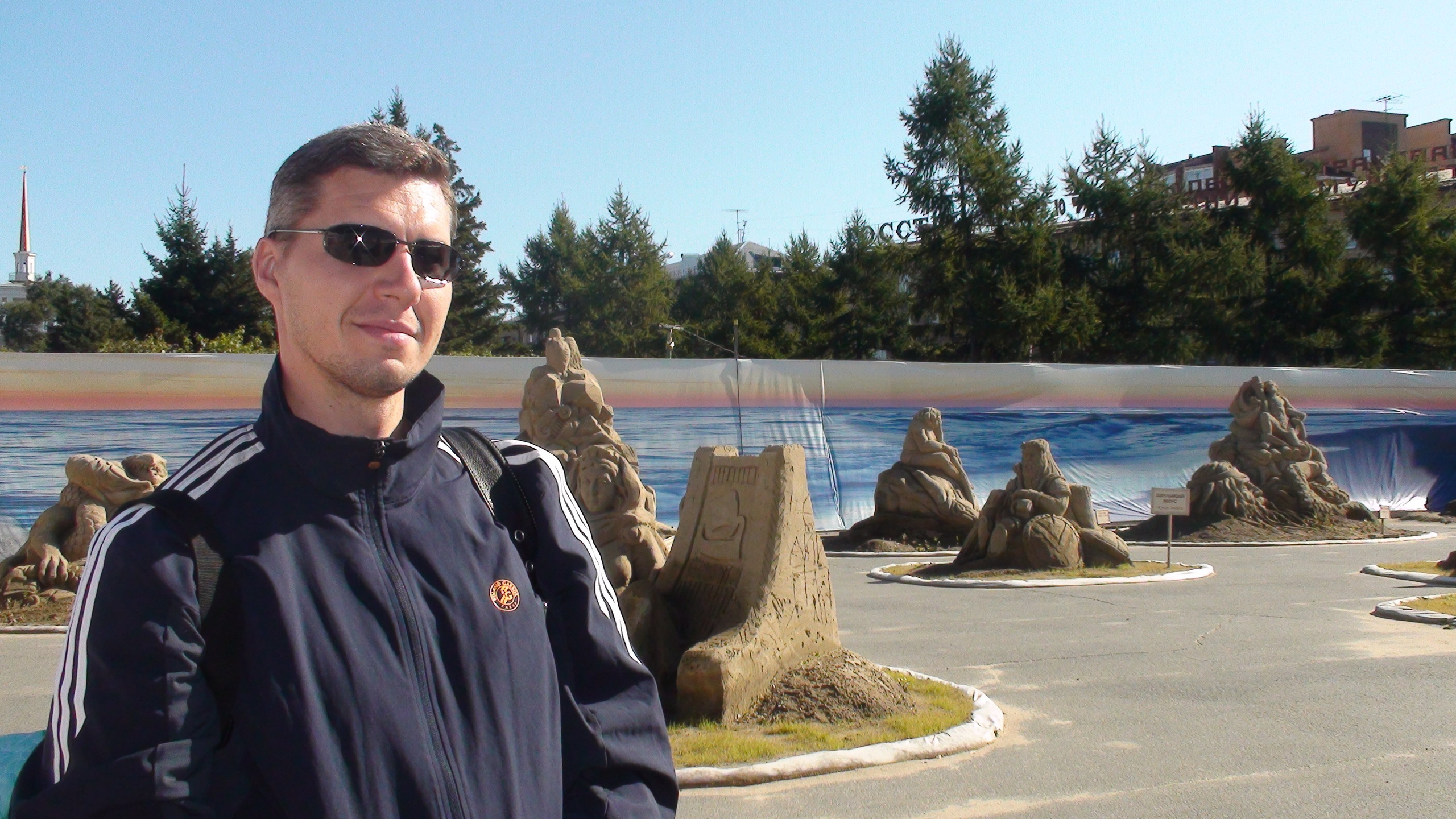 Песочные фигуры с Рускалевы 20.09.2009. Семейный, Свадебный фотограф СПБ Питер— Романова Екатерина