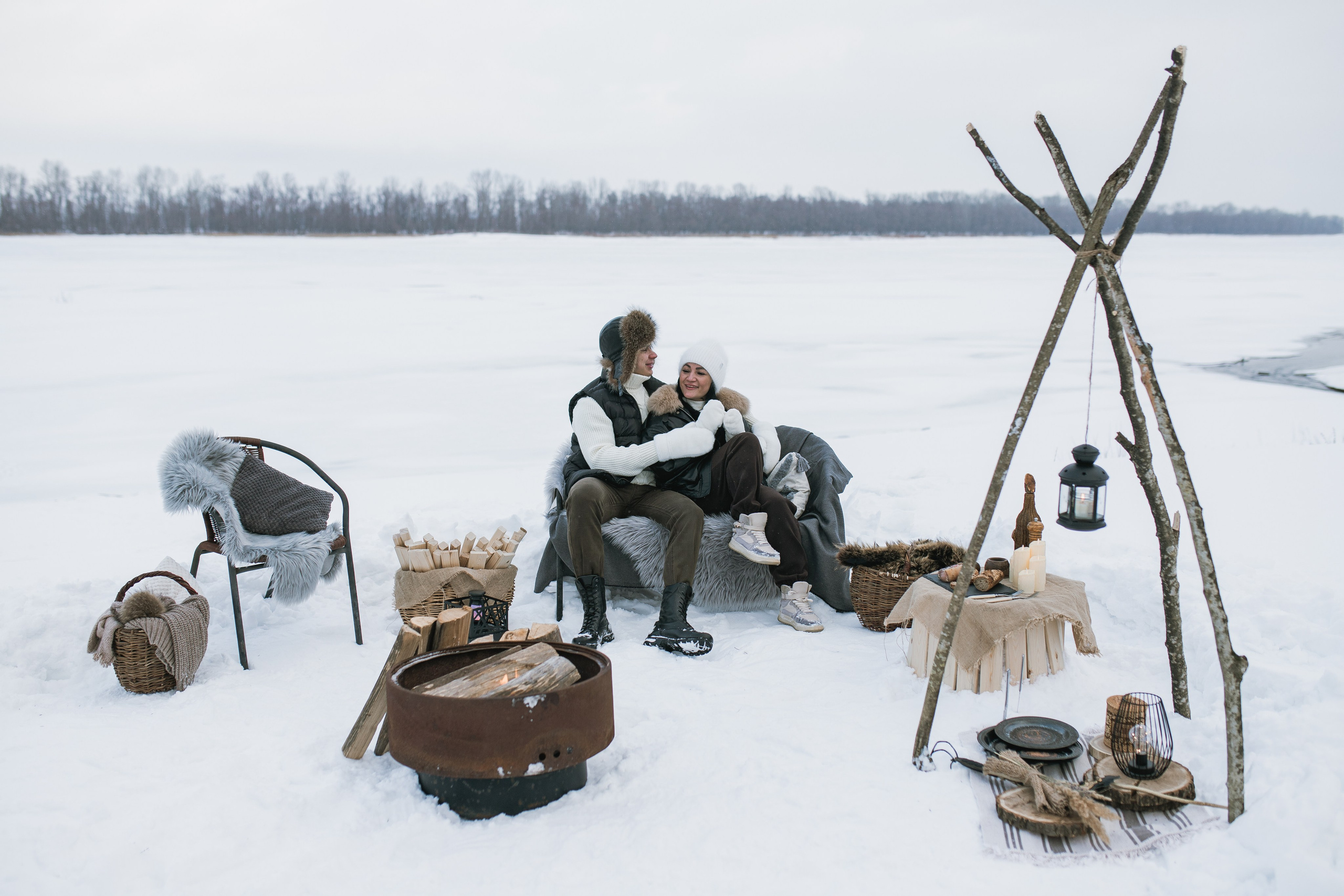 Снежные объятия