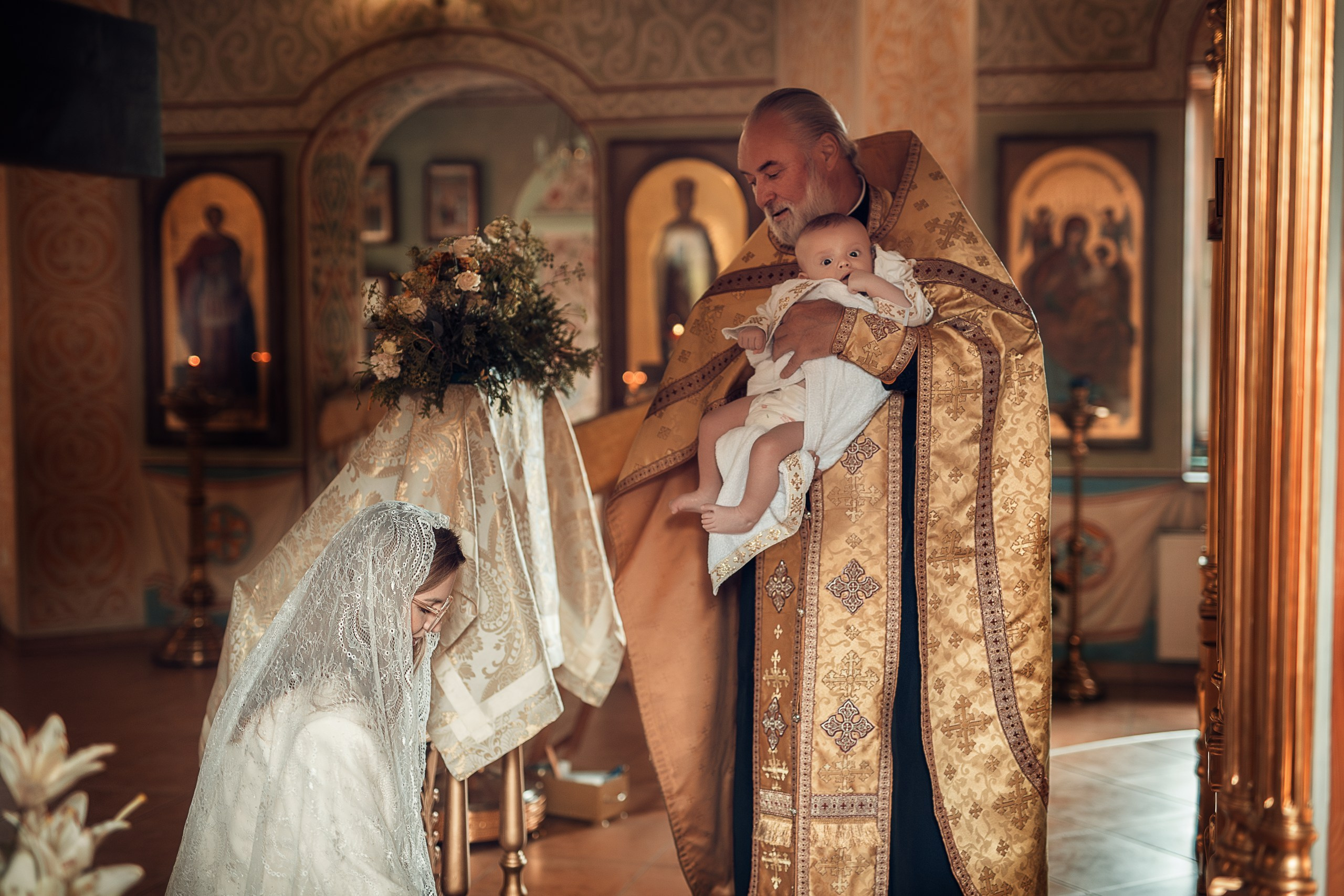 Таинство Крещения (репортажная съемка). Moscow_CPC