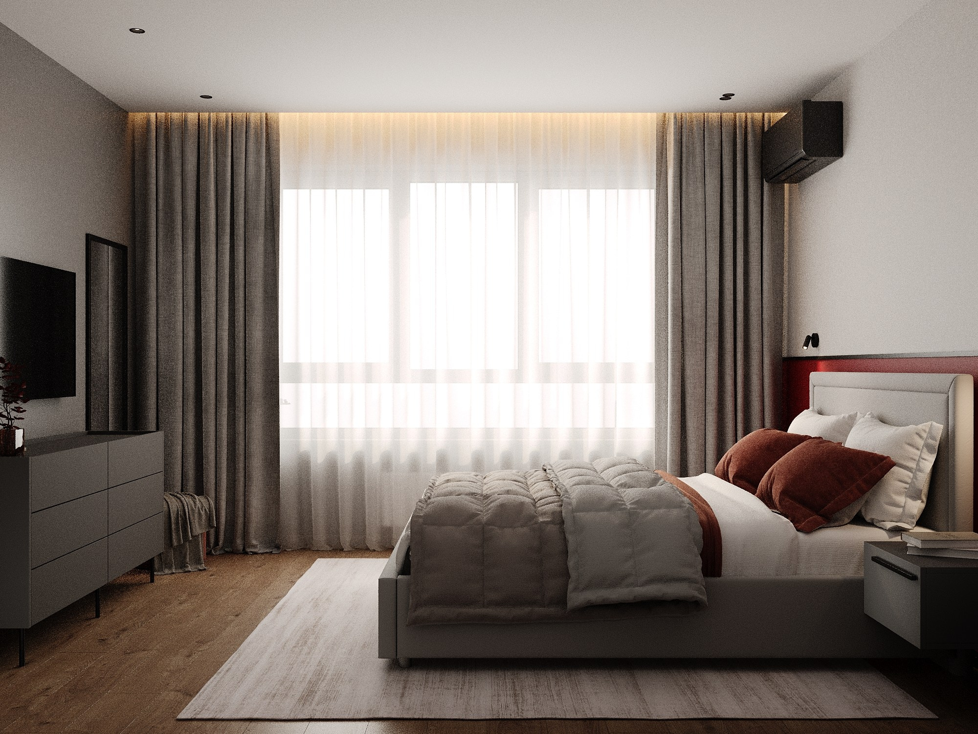 ЖК Станция спортивная 55 м². Дизайнер интерьера квартир и частных домов в Казани