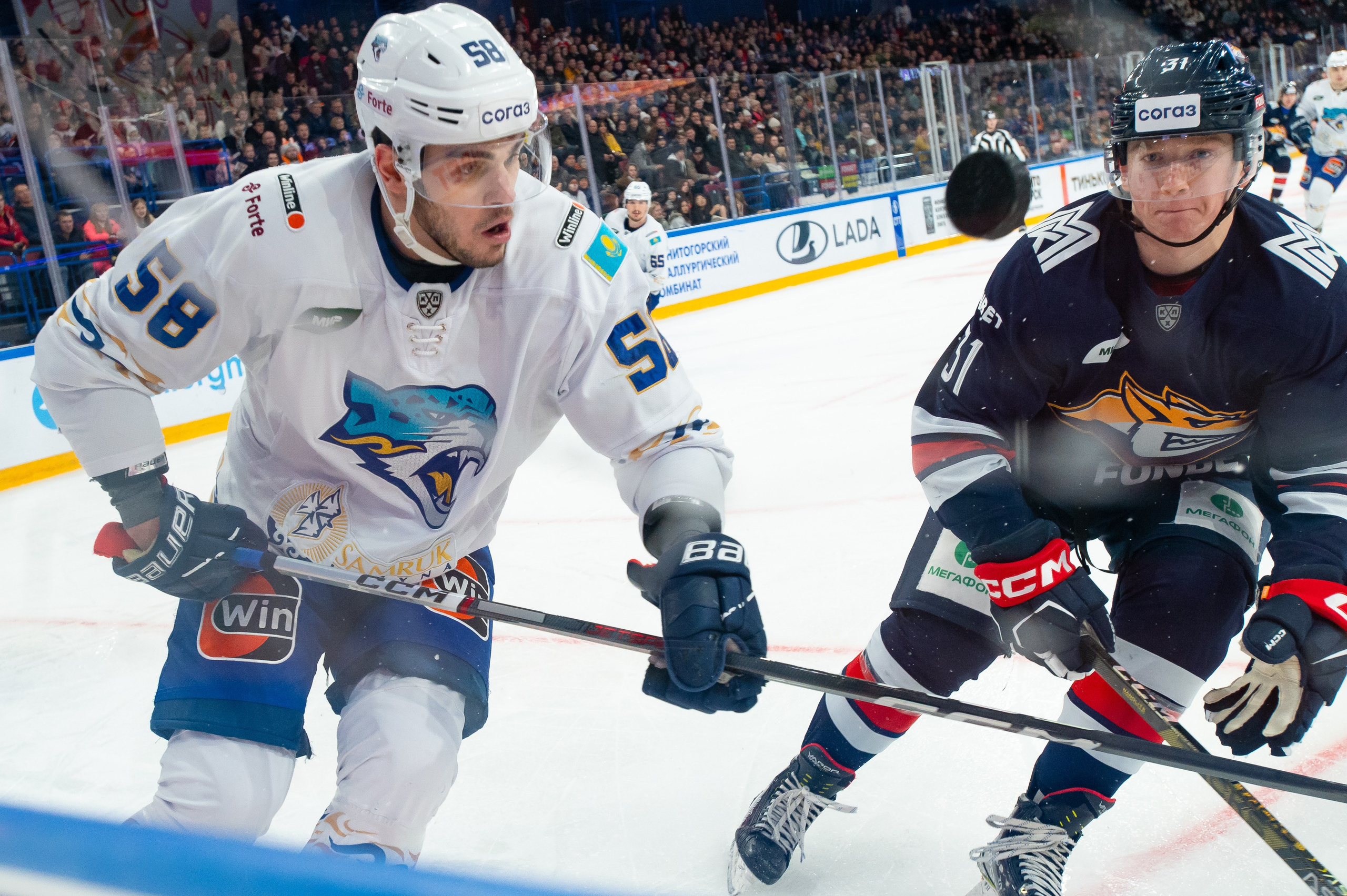 Хоккей. Спортивный и репортажный фотограф в Магнитогорске