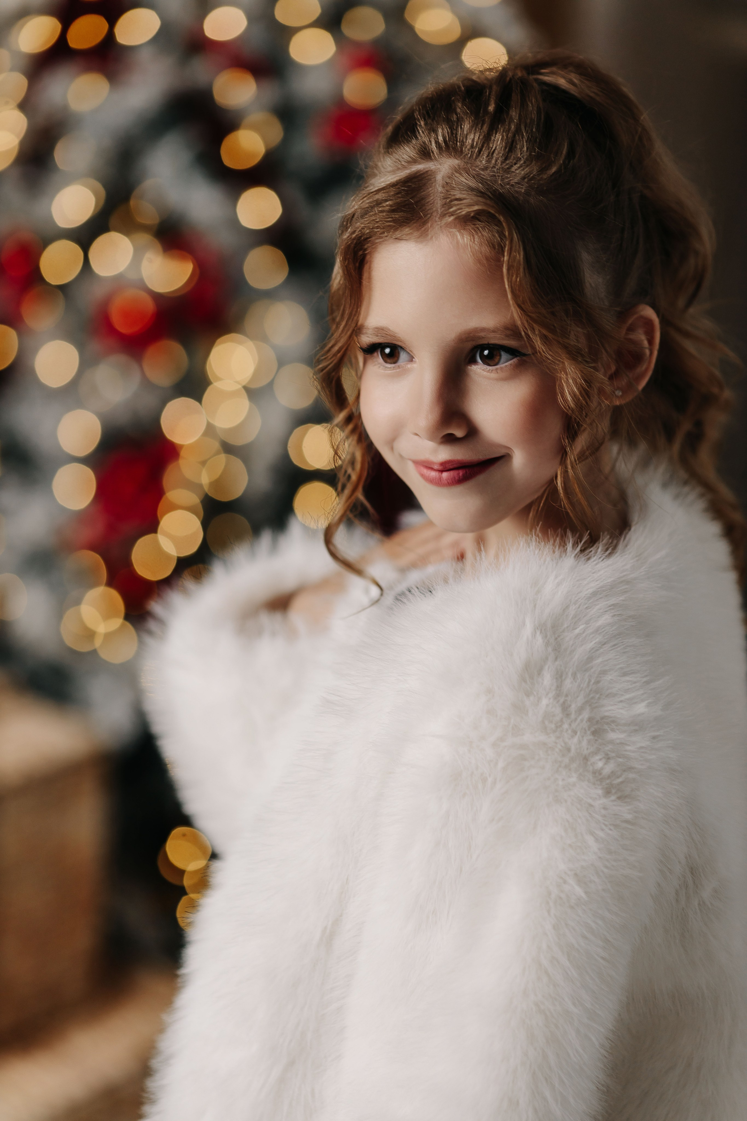 Новогодние портретики с Евой). Семейный и детский фотограф в Пскове и Санкт-Петербурге Яна Калинина