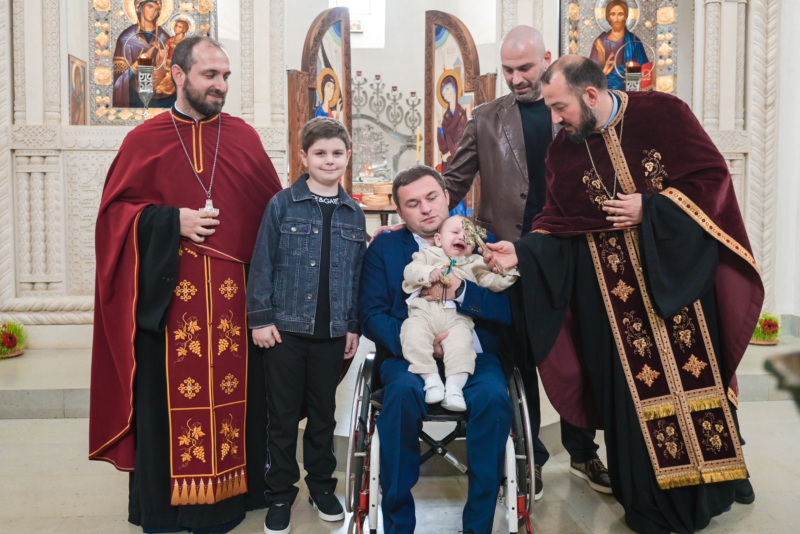 Christening Niko. Фотограф Лика Гомиашвили Тбилиси Грузия