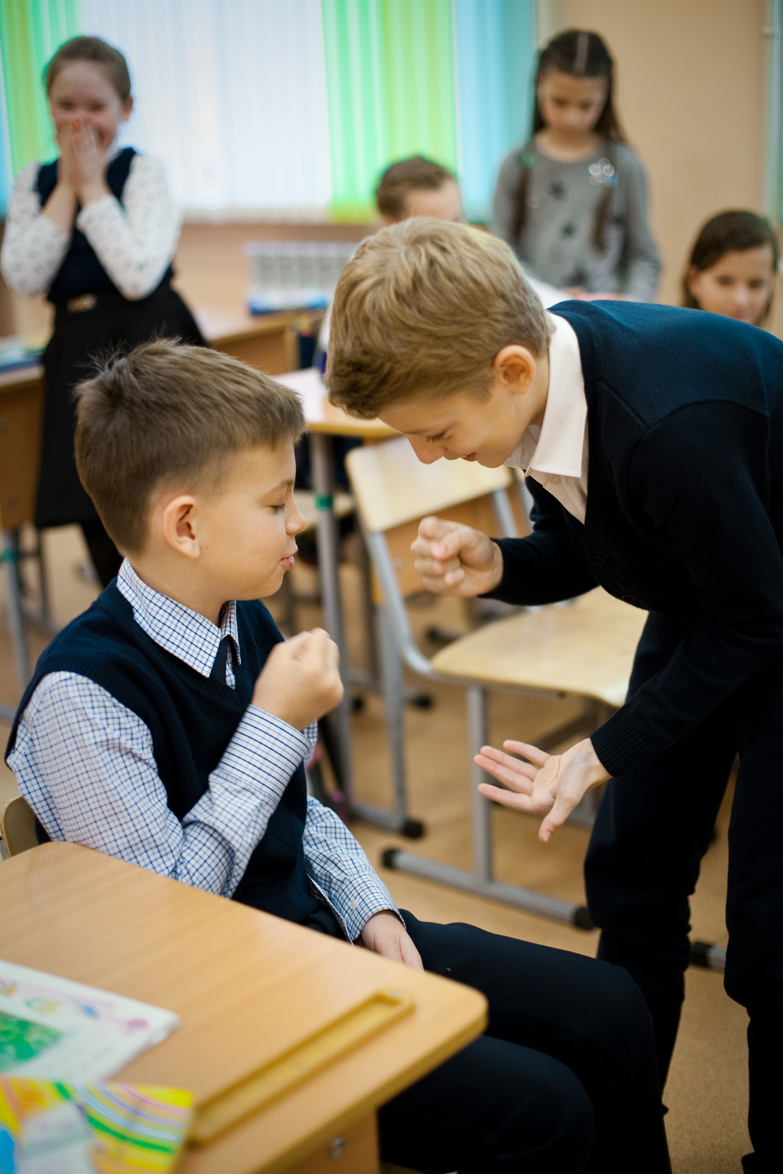 Фотосъемка в школе 4 класс. Портретный фотограф Елена Матафонова Барнаул