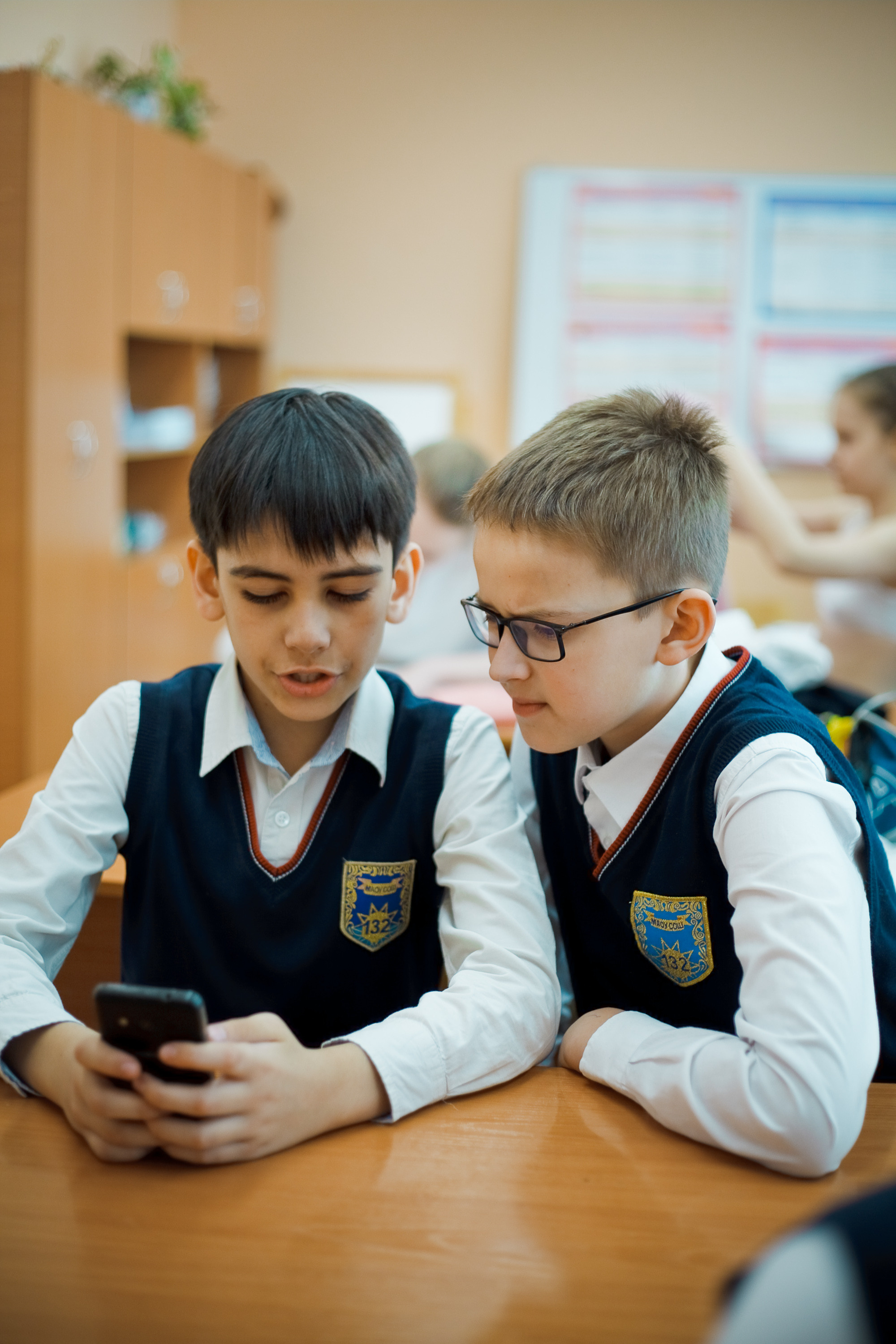 Фотосъемка в школе 4 класс. Портретный фотограф Елена Матафонова Барнаул