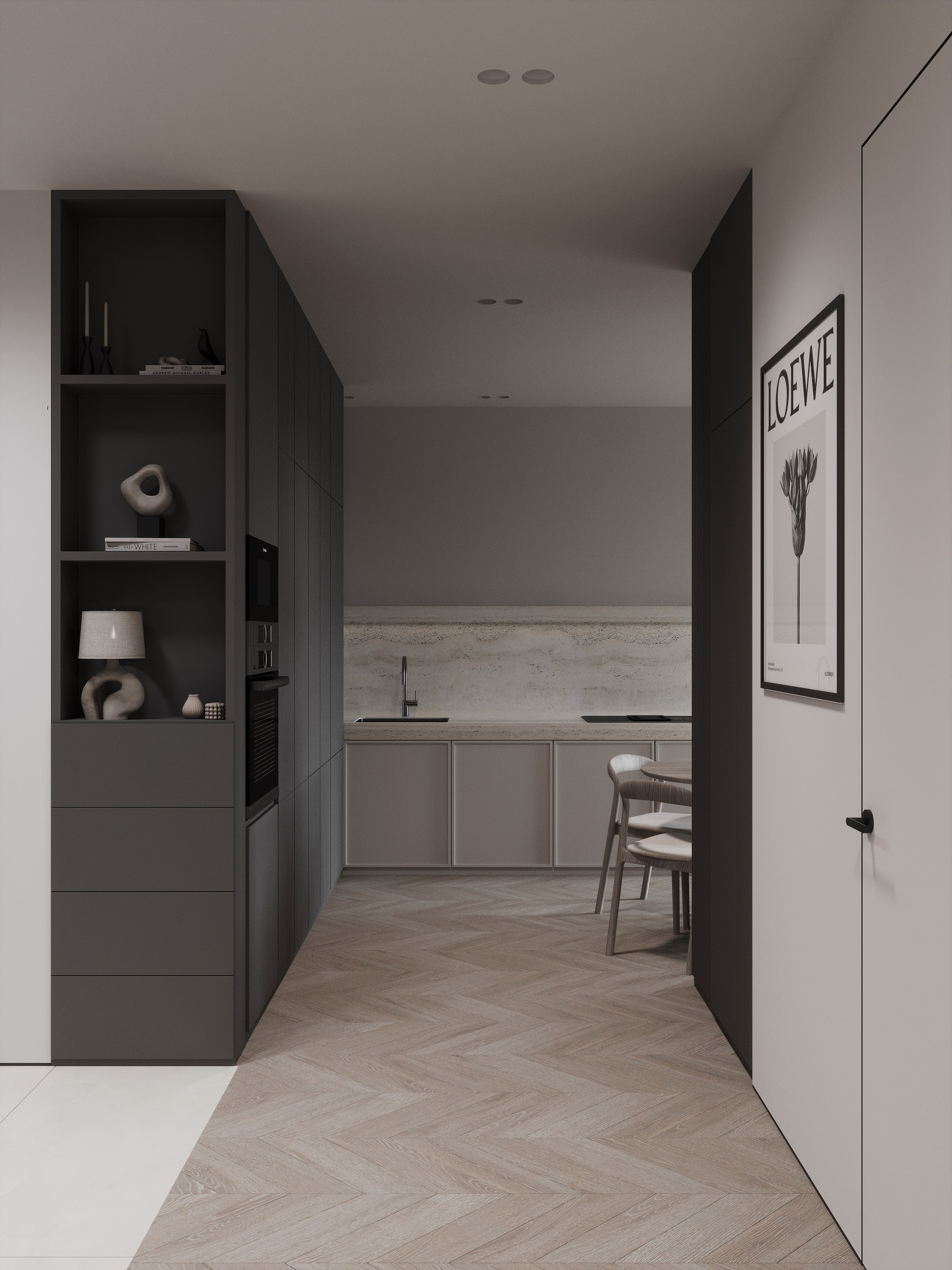 Квартира в стиле минимализм. Наталья Симон