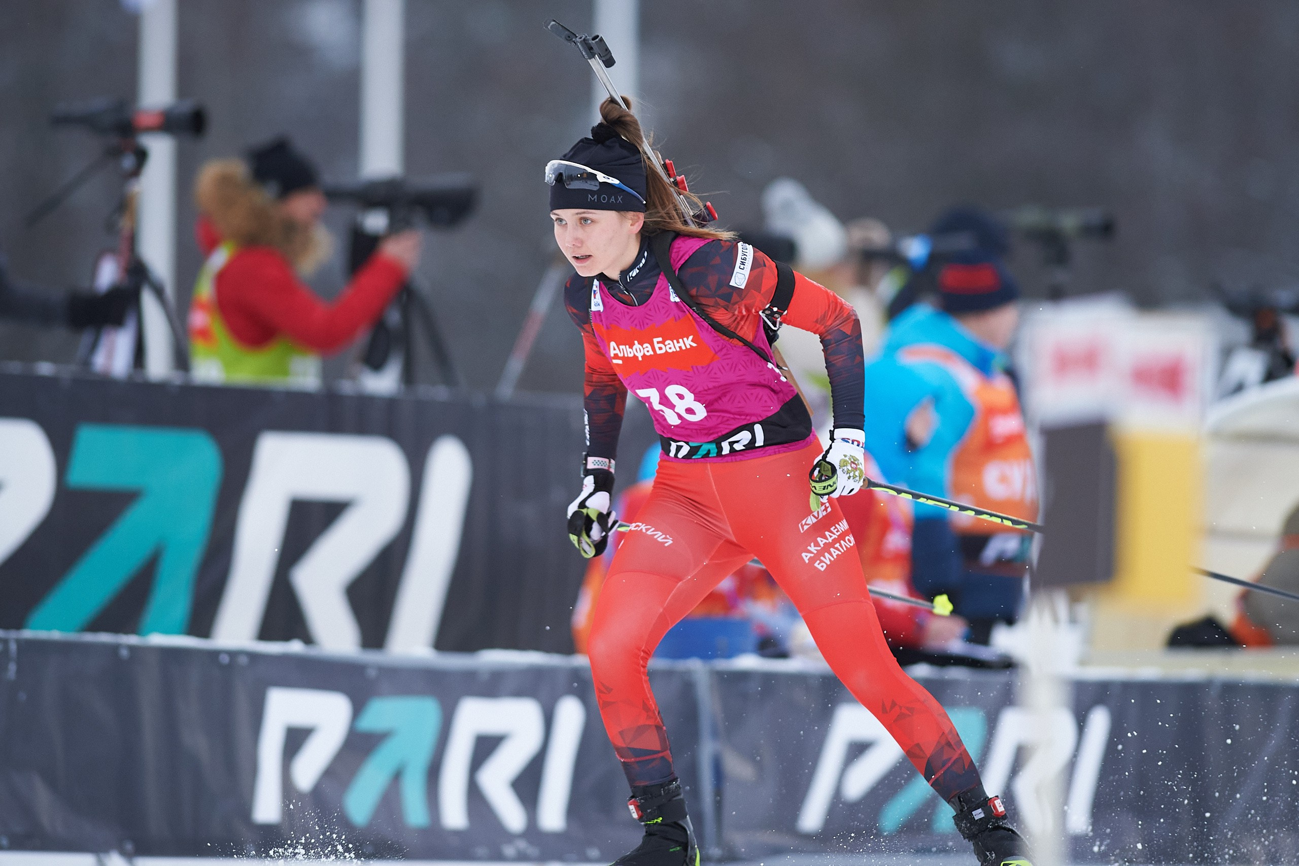 Биатлон. Чемпионат России — 2024/2025, 3-й этап, Ижевск. Ижевская винтовка. Спортивный репортажный фотограф в Ижевске Сергей Мерзляков