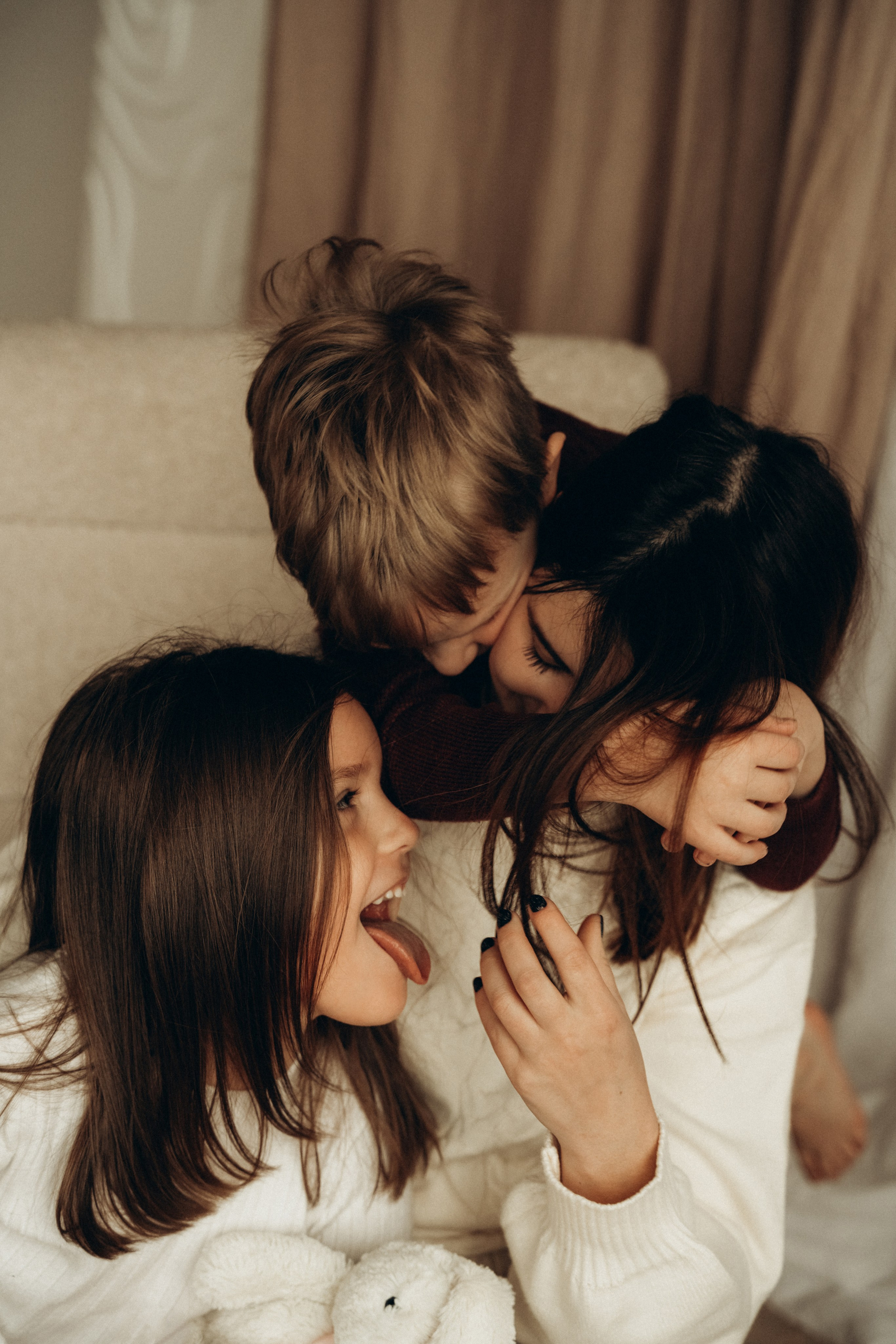 Маша, Дима, Верочка и Артёмка. Фотограф Мария Миллс | Минск