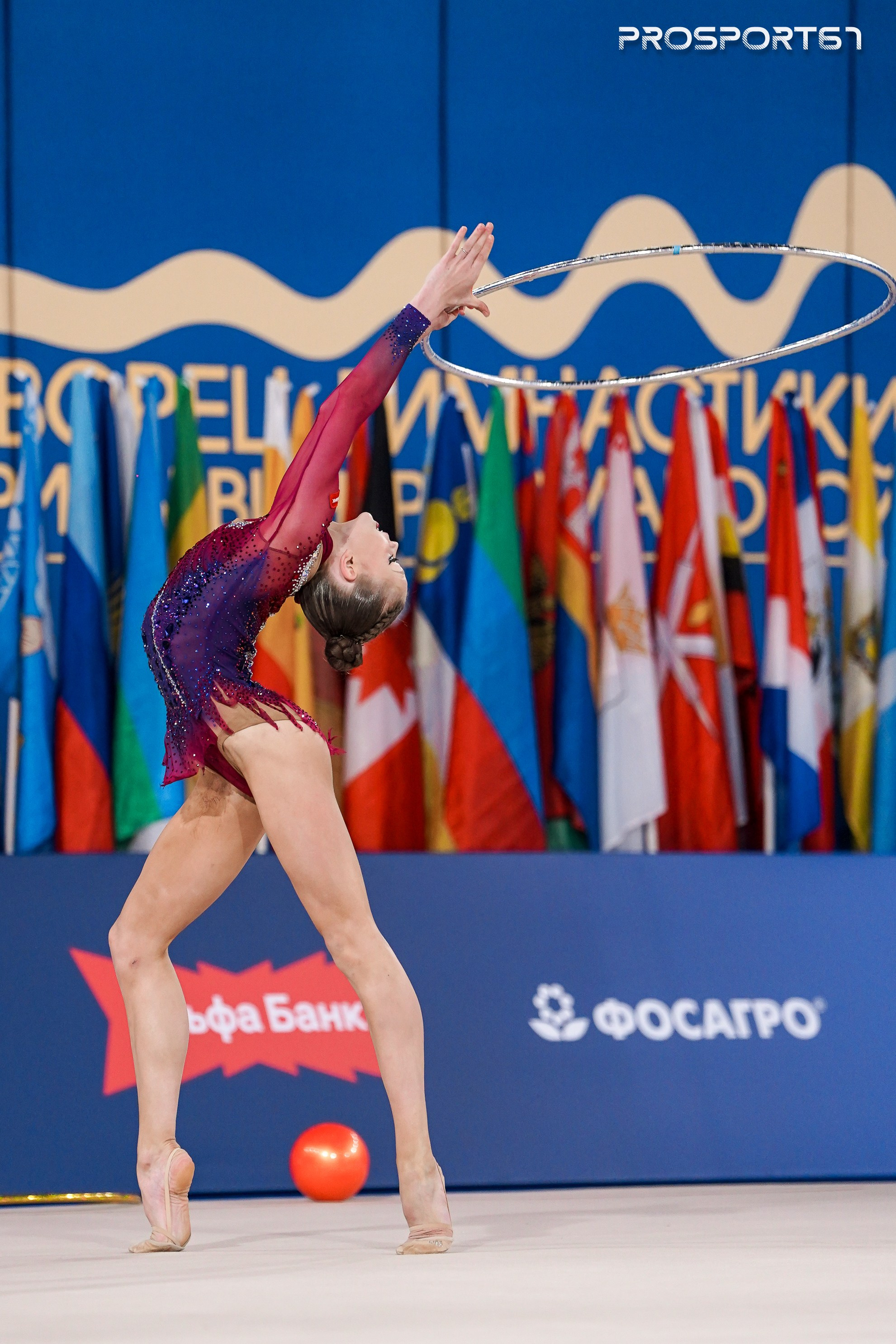 Варвара Топорова. Чемпионат России по художественной гимнастике 2025. Спортивный фотограф Олег Медведев | prosport67 | Смоленск