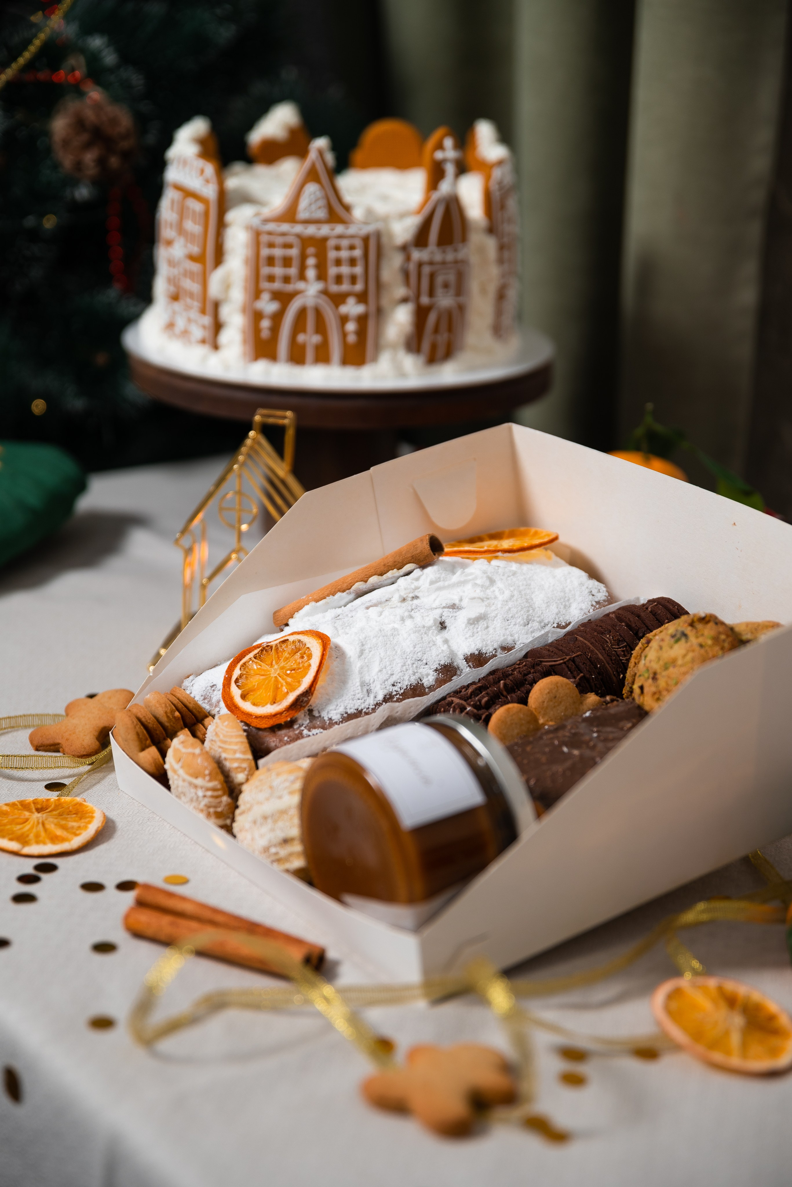 Новогодняя коллекция для кондитерской. Свадебный и семейный фотограф Юлия Чернобай | Подольск, Москва, Московская область