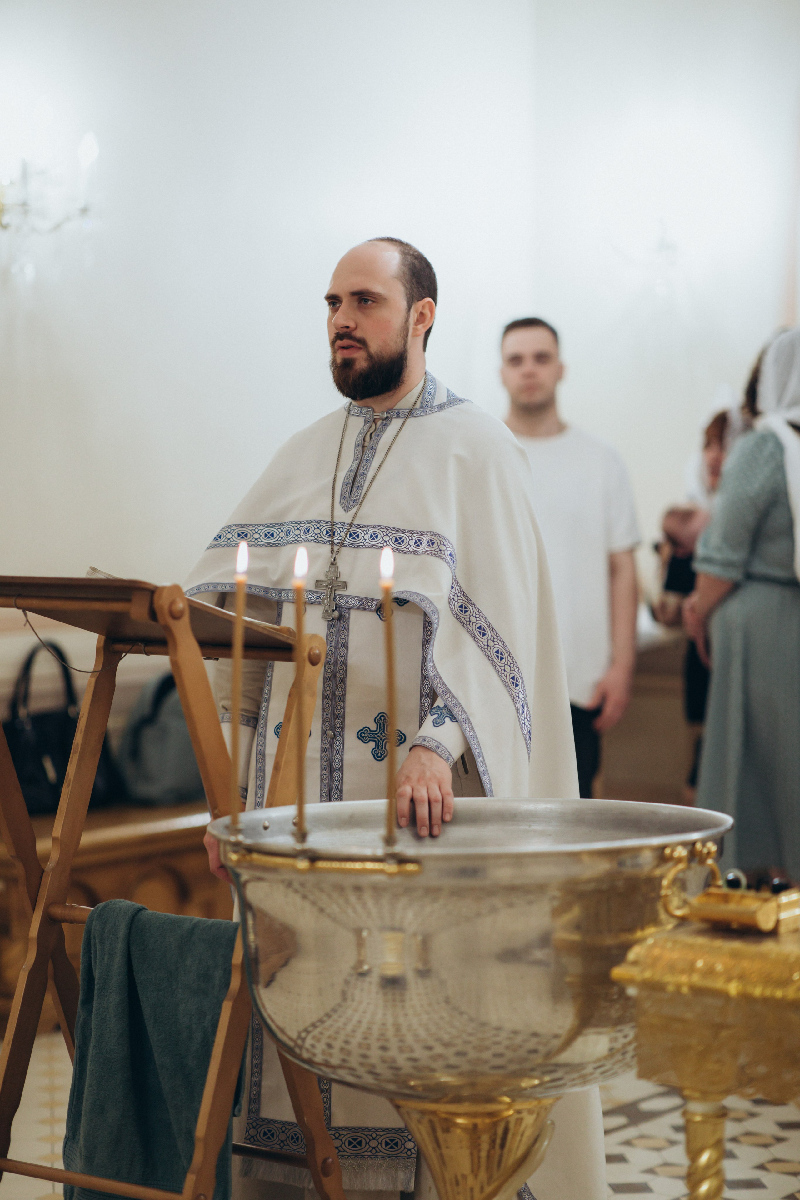 Крещение Павла. Фотограф на крещение в Рязани. Семейный фотограф