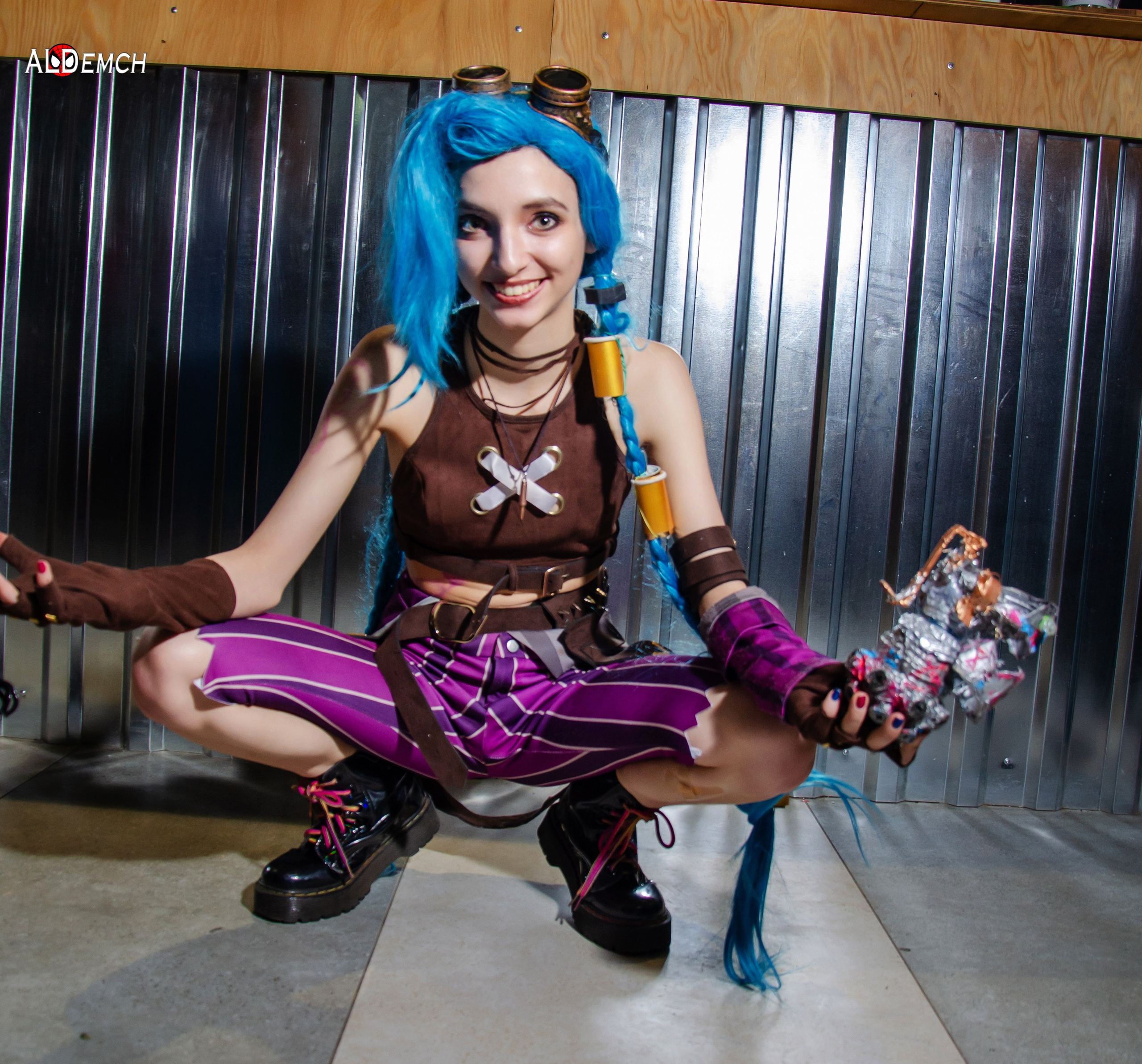 Аркейн, Ви, Джинкс, Лига Легенд персонажи косплей фото