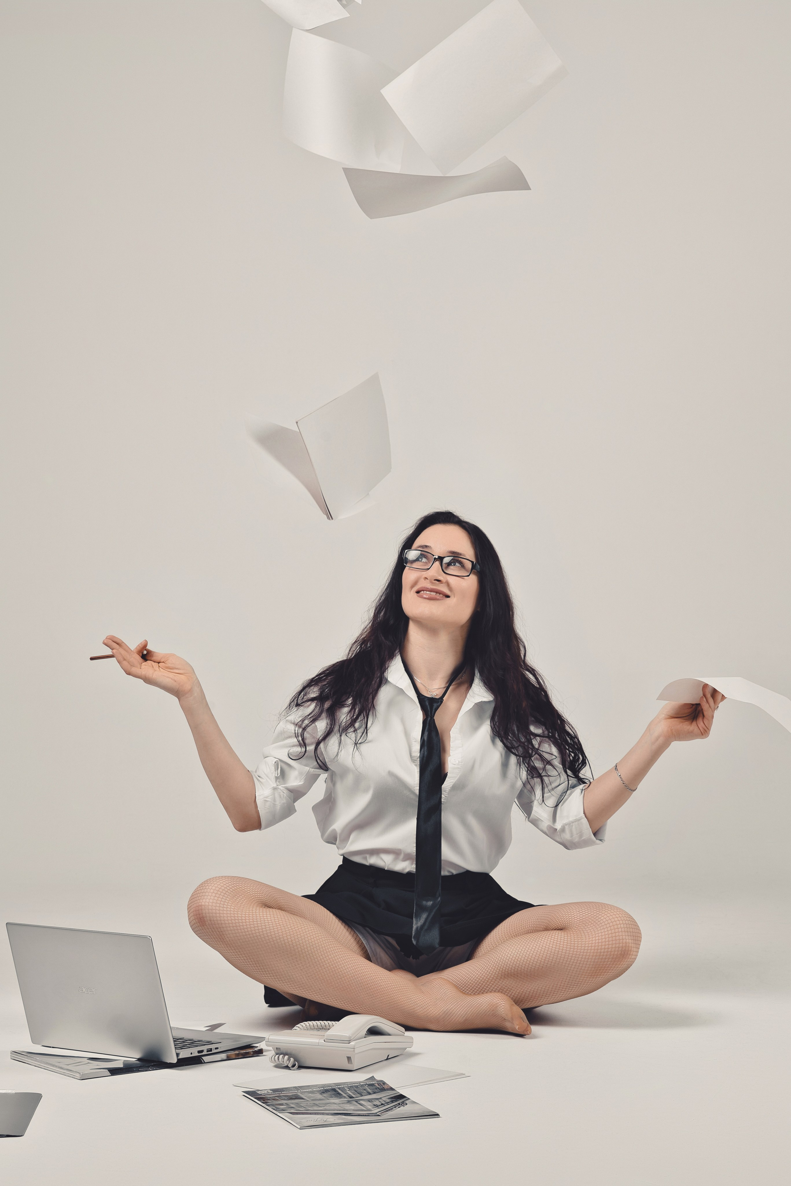 Секретарша. Фотограф Денис Кривопусков