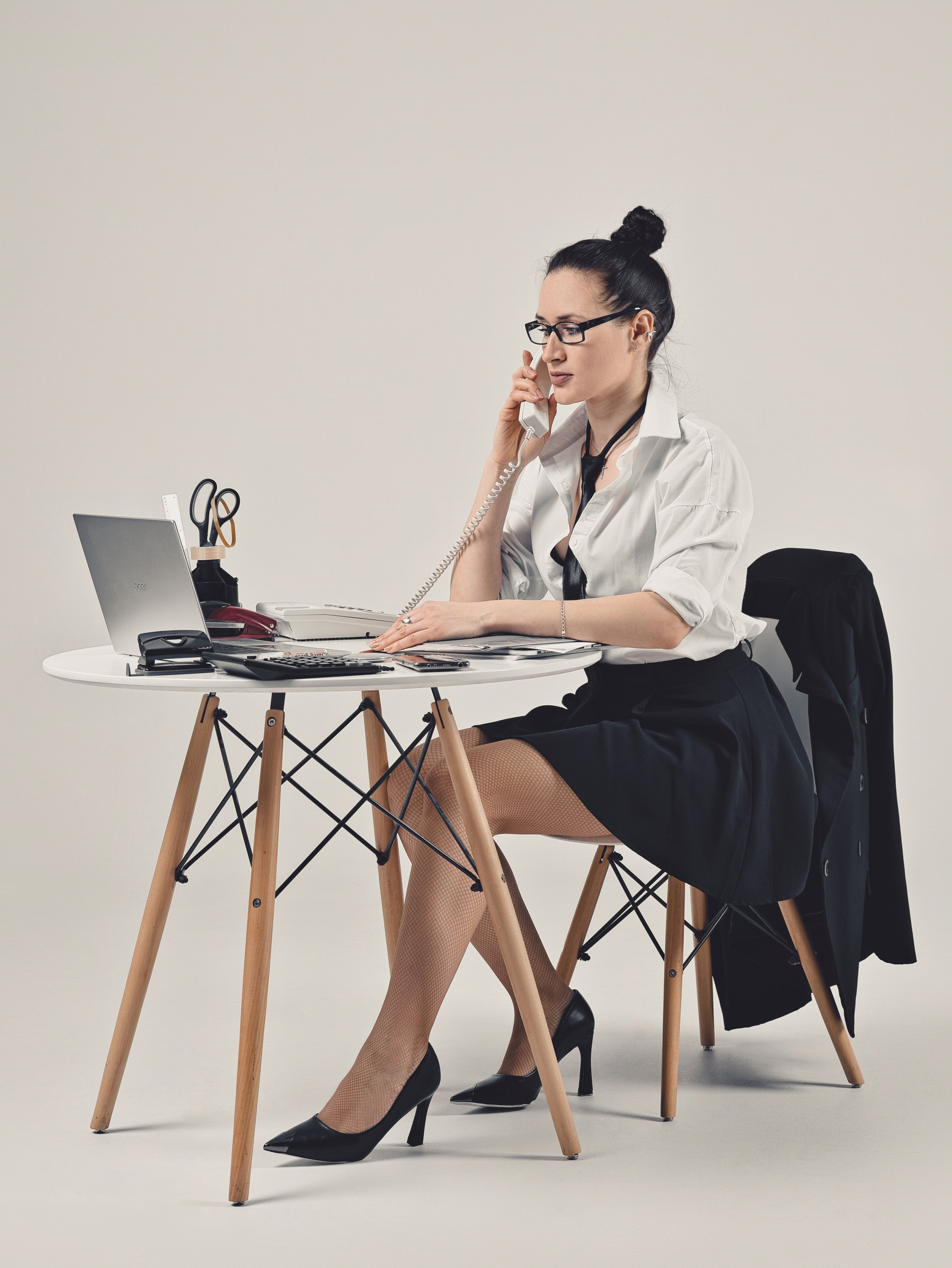 Секретарша. Фотограф Денис Кривопусков