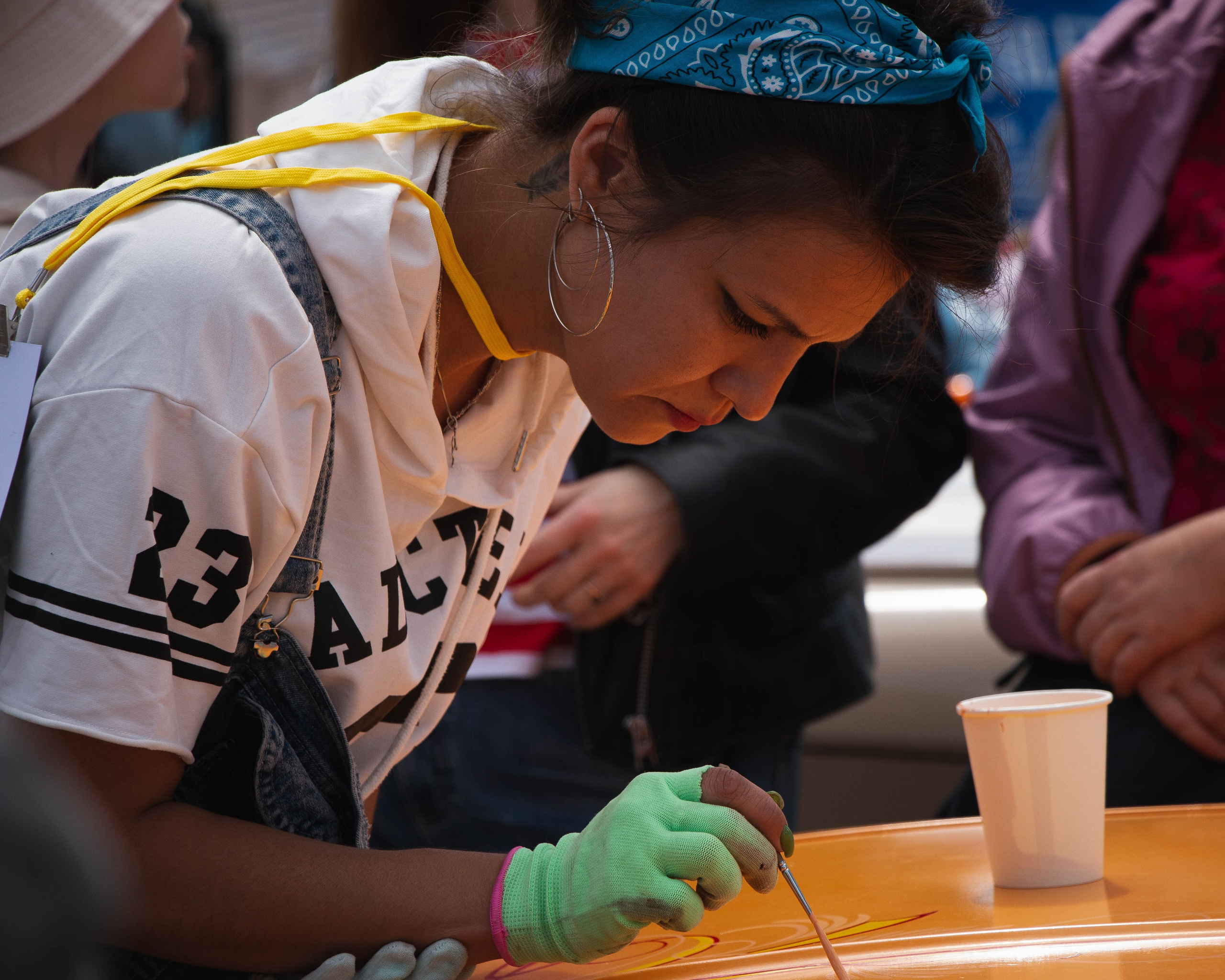 День города Ижевск 2023. Репортажная фотография. Пинстрайп. Мастер-класс по пинстрайпу