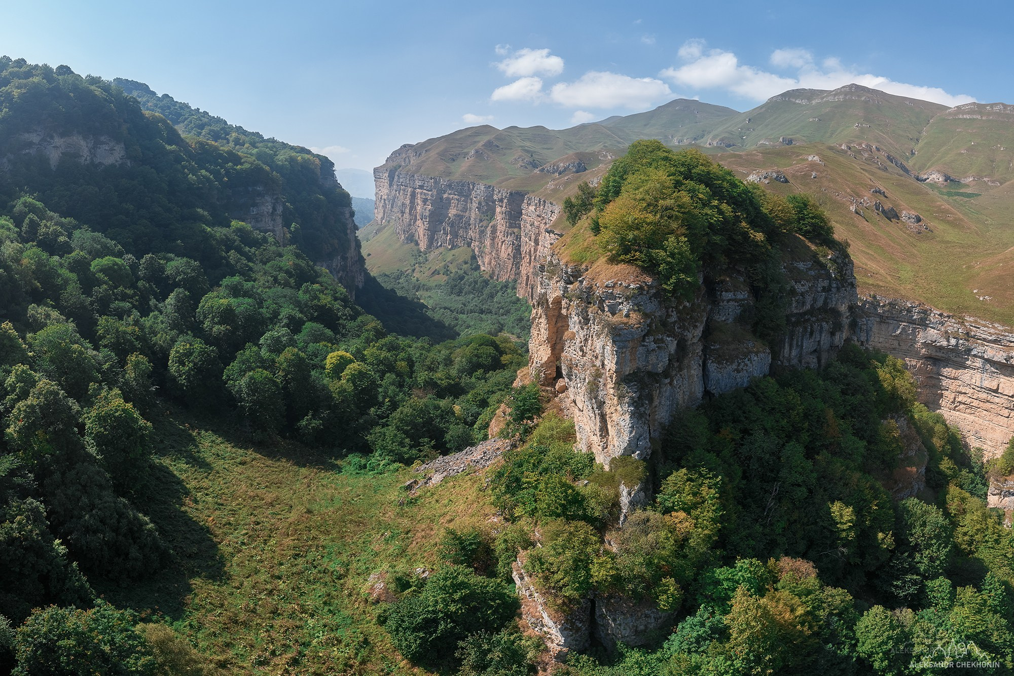 Aerial photography. Landscape photographer Aleksandr Chekhonin