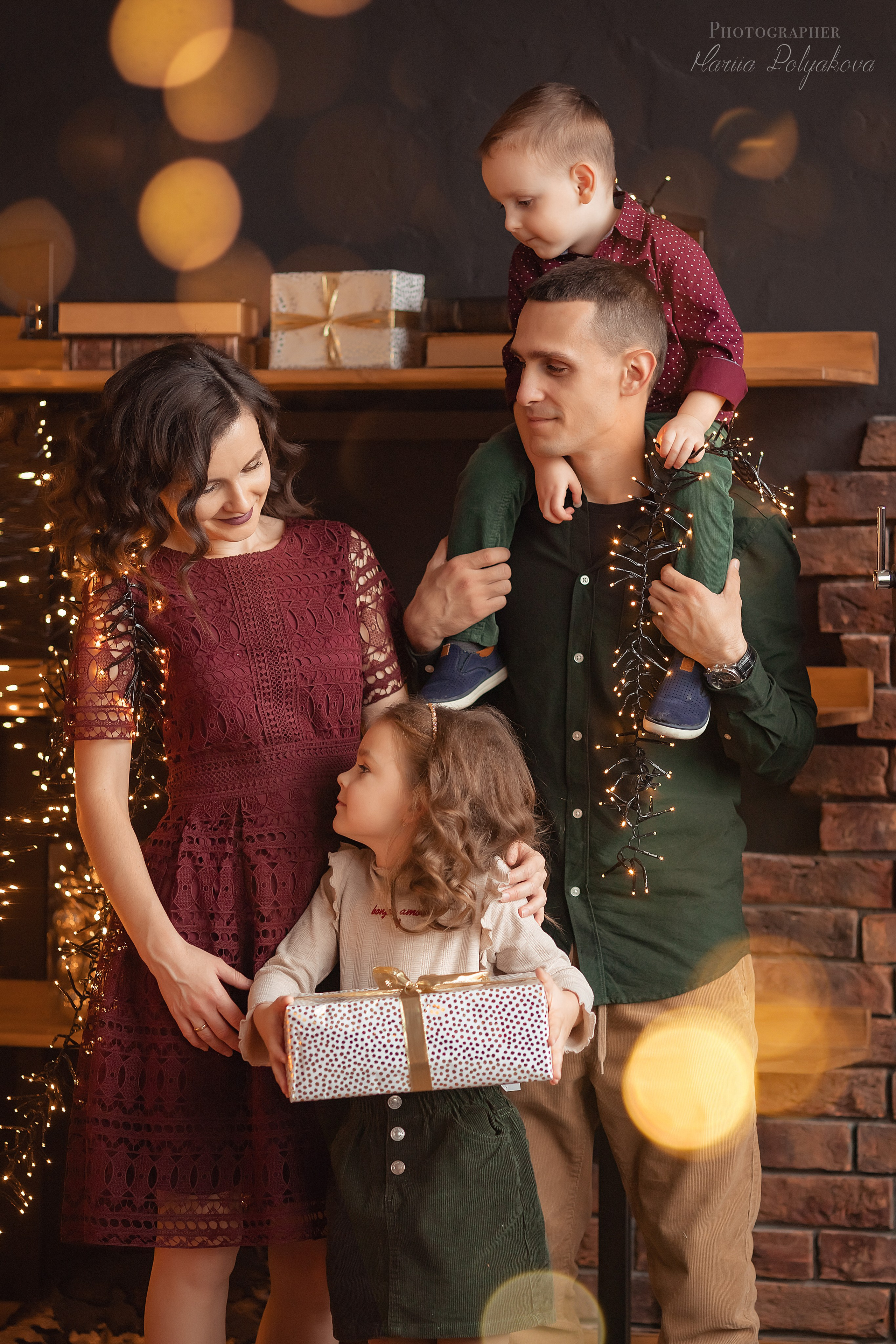 Новогодние. Семейный и детский фотограф Мария Полякова
