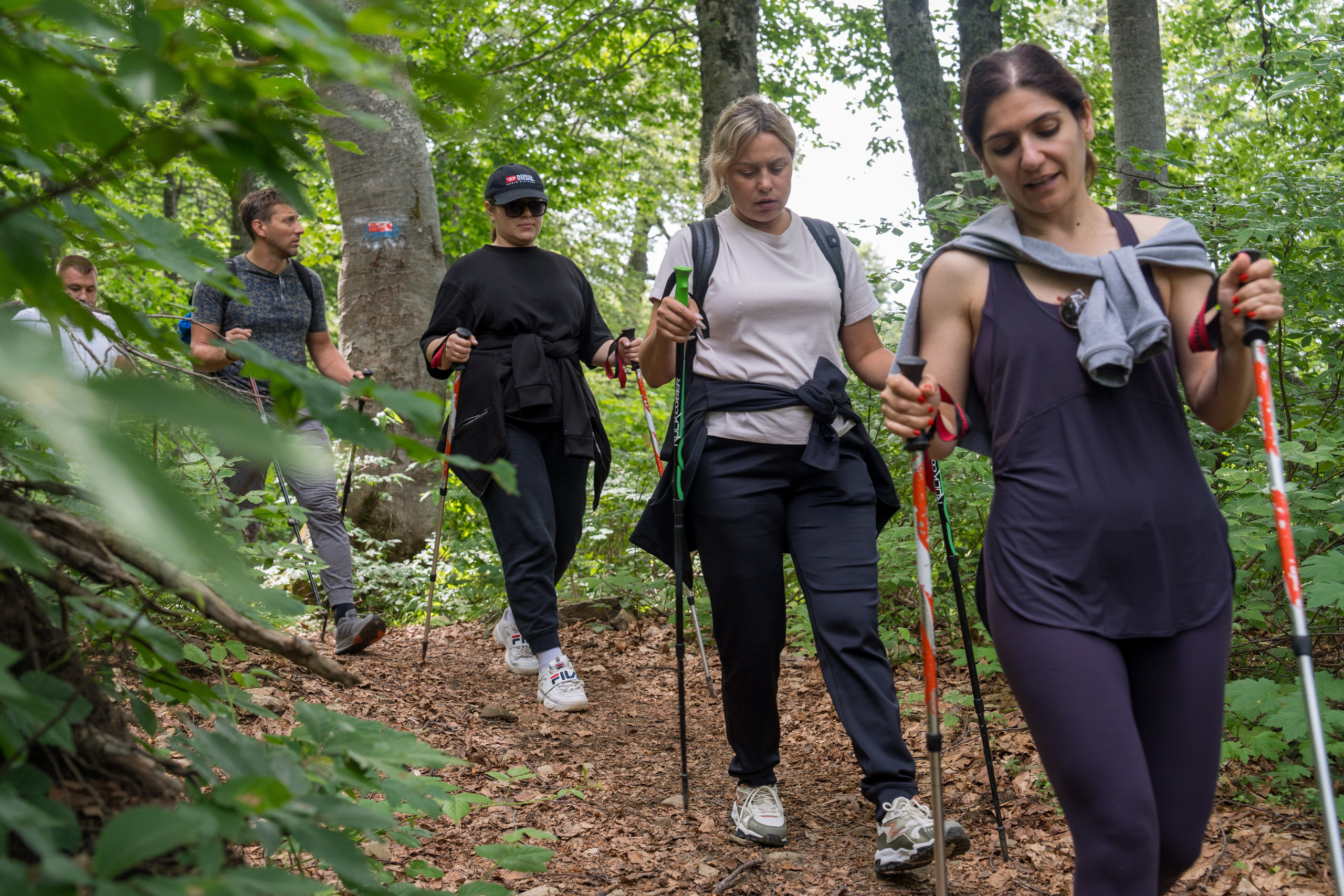 MICE мероприятие для компании «Доставка морем»: хайкинг к Ачипсинским водопадам. Репортажный фотограф в Красной Поляне и Сочи Павлюченко Екатерина