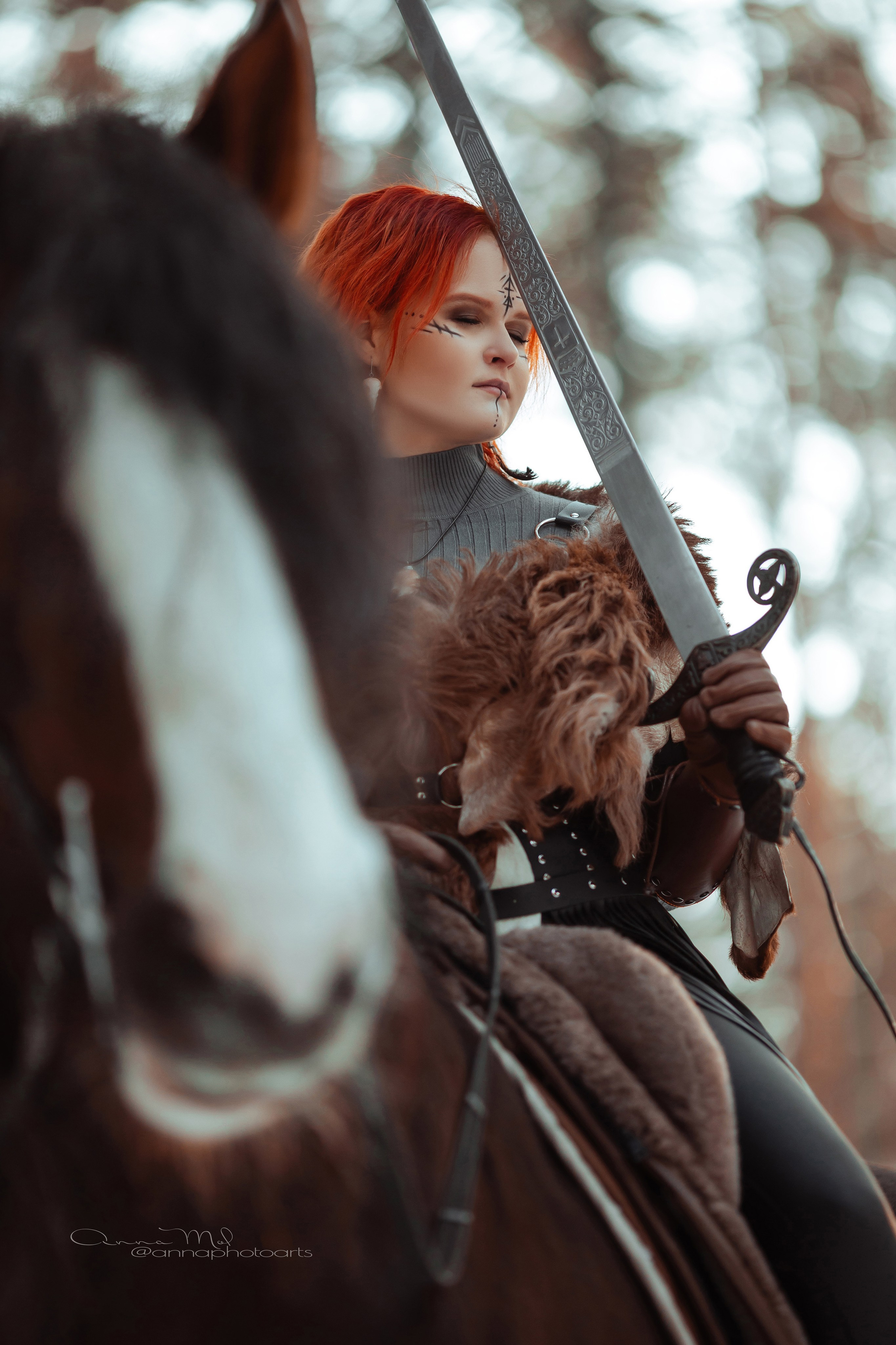 Vikings. Анна Молчанова конный фотограф в Тюмени | фотосессии с лошадьми Тюмень