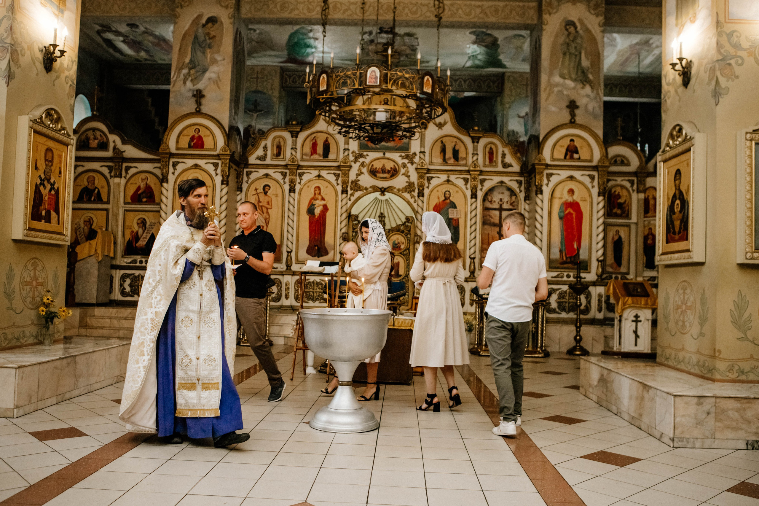 Крещение. Рыжова Тамара