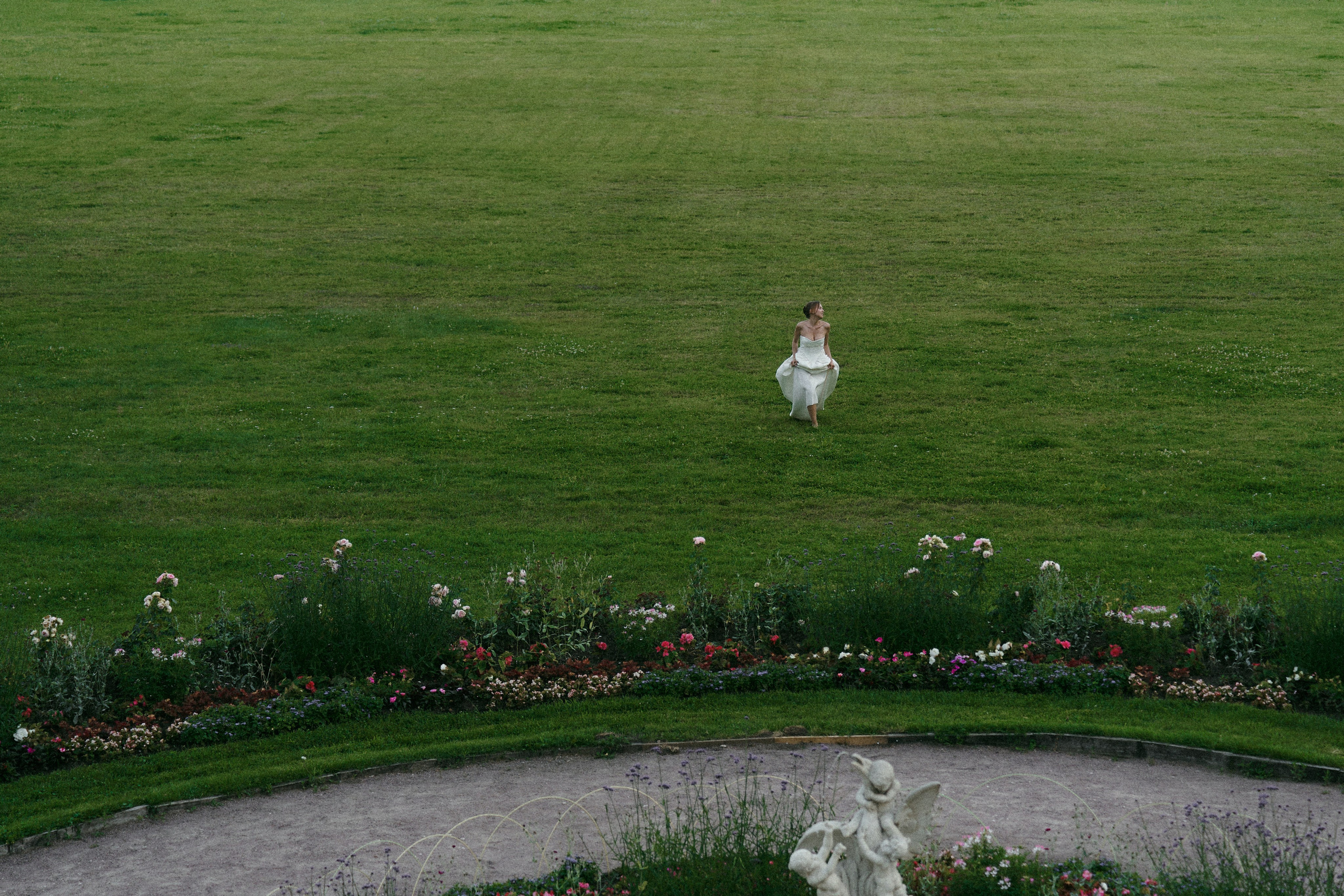 Свадебная фотосессия - прогулка в  Архангельском