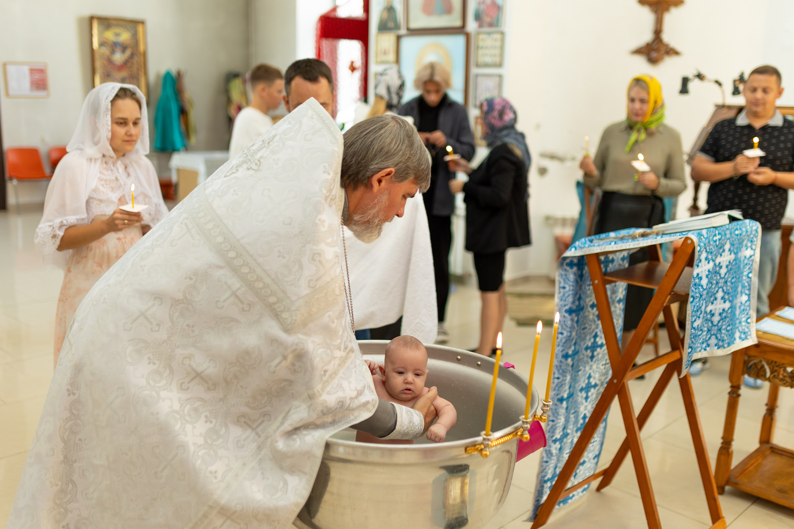 Крещение Артёма (все фото с таинсвта крещения). Фотограф новорожденных. Детский и семейный фотограф Марьяна Юдина