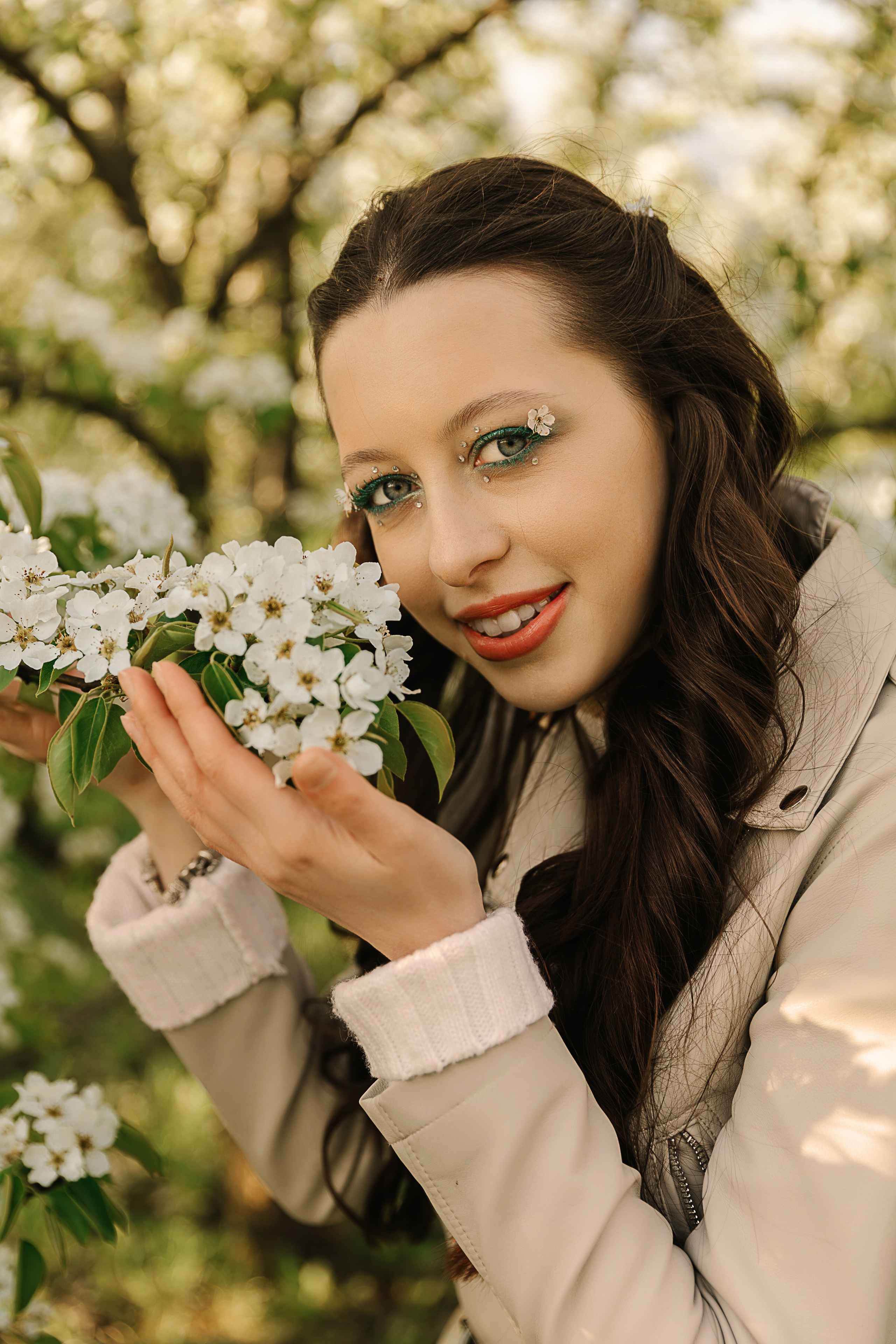 Фотосессия в цветении в Москве. Семейный и женский фотограф в Москве Надежда Воробьева