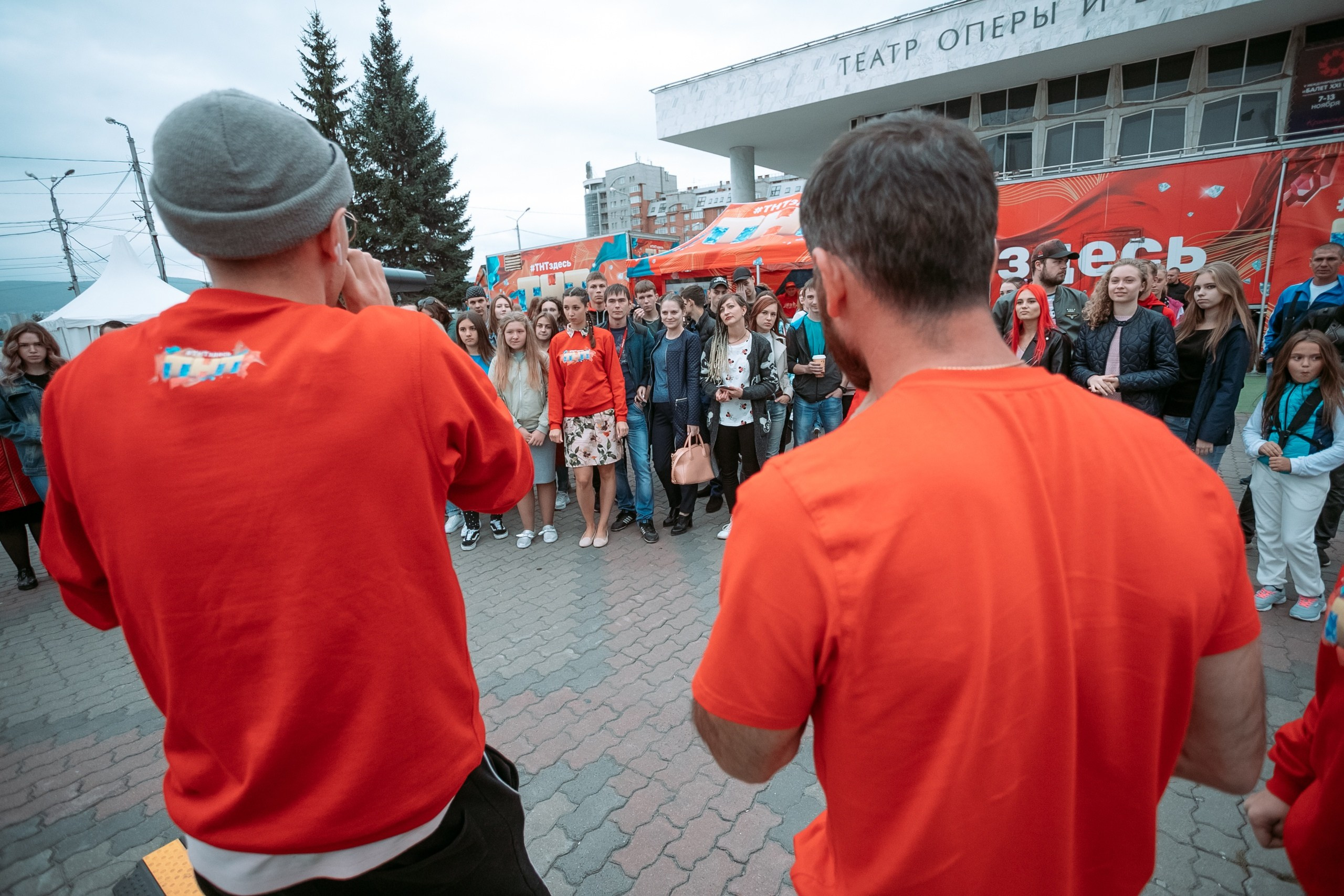 Попади на ТНТ @ Театральная площадь. Репортажный фотограф Максим Полянский. Москва, Санкт-Петербург, Красноярск