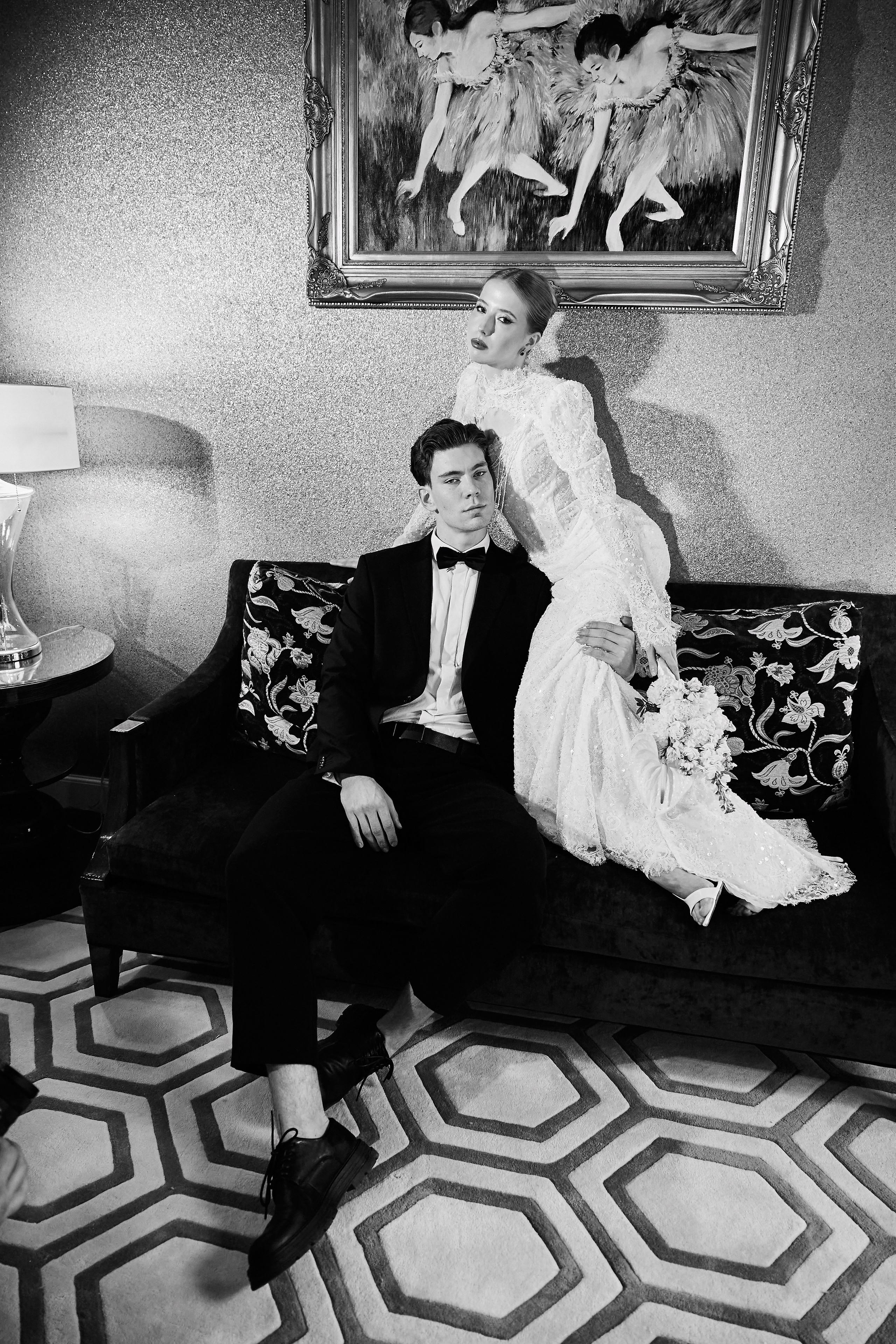 Вадим и Алина. Сборы в отеле St Regis. Свадебный фотограф в Москве и Подмосковье