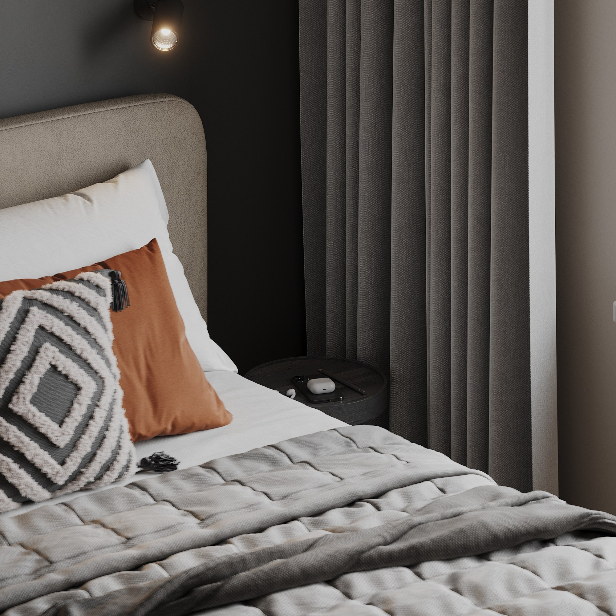 Мужская квартира жк Balance. Главная