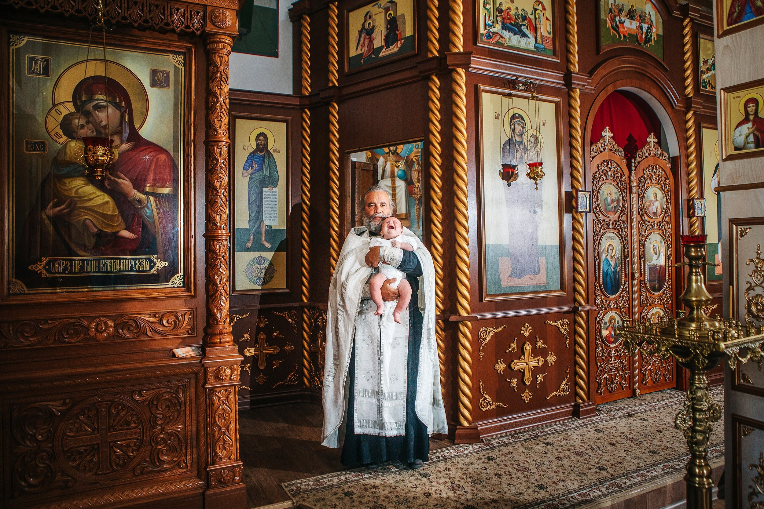 Крещение. Свадебный фотограф, фотограф на крещение, фотограф на день рождения в Воронеже