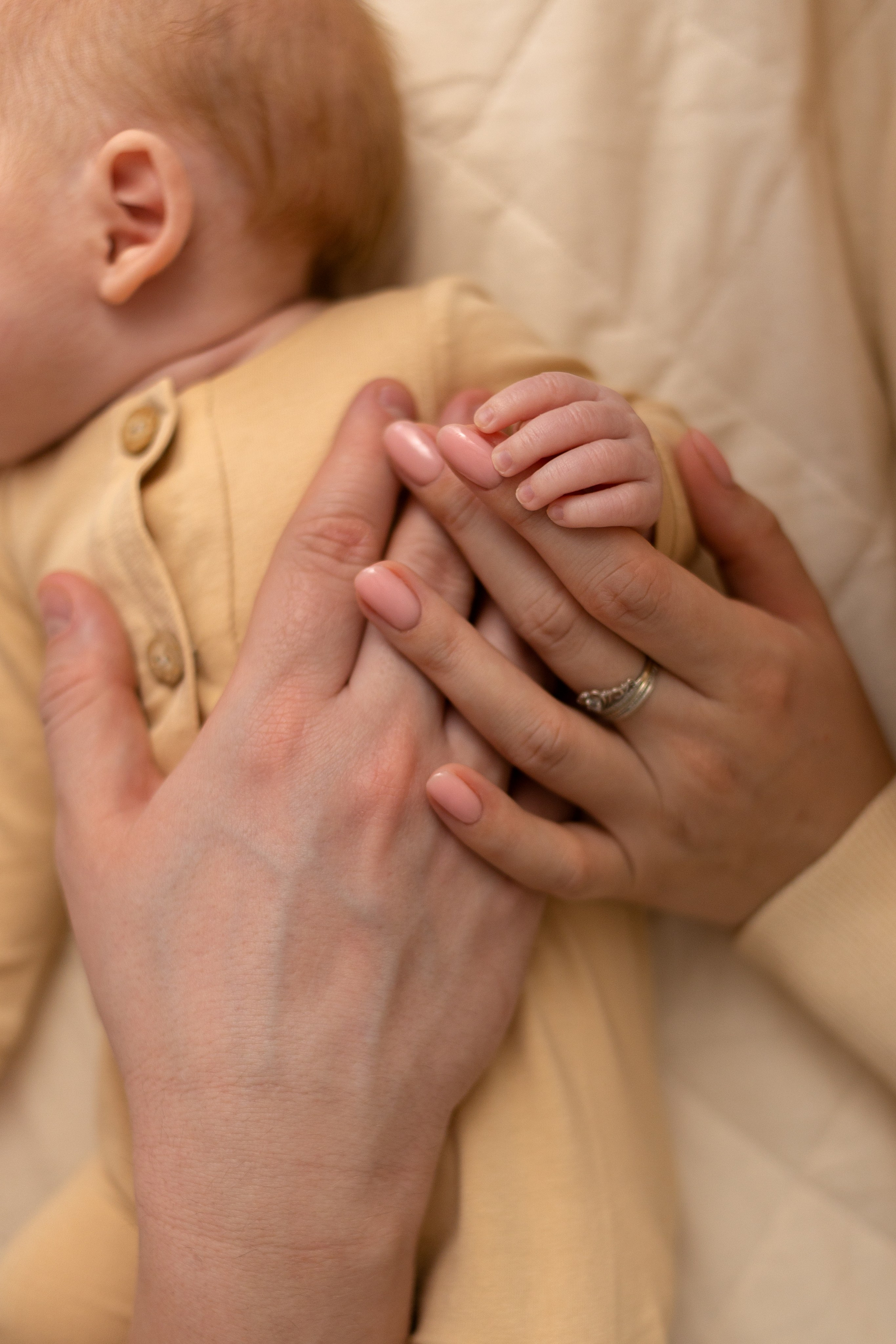 Фотосессия новорожденного в стиле LifeStyle в Санкт-Петербурге