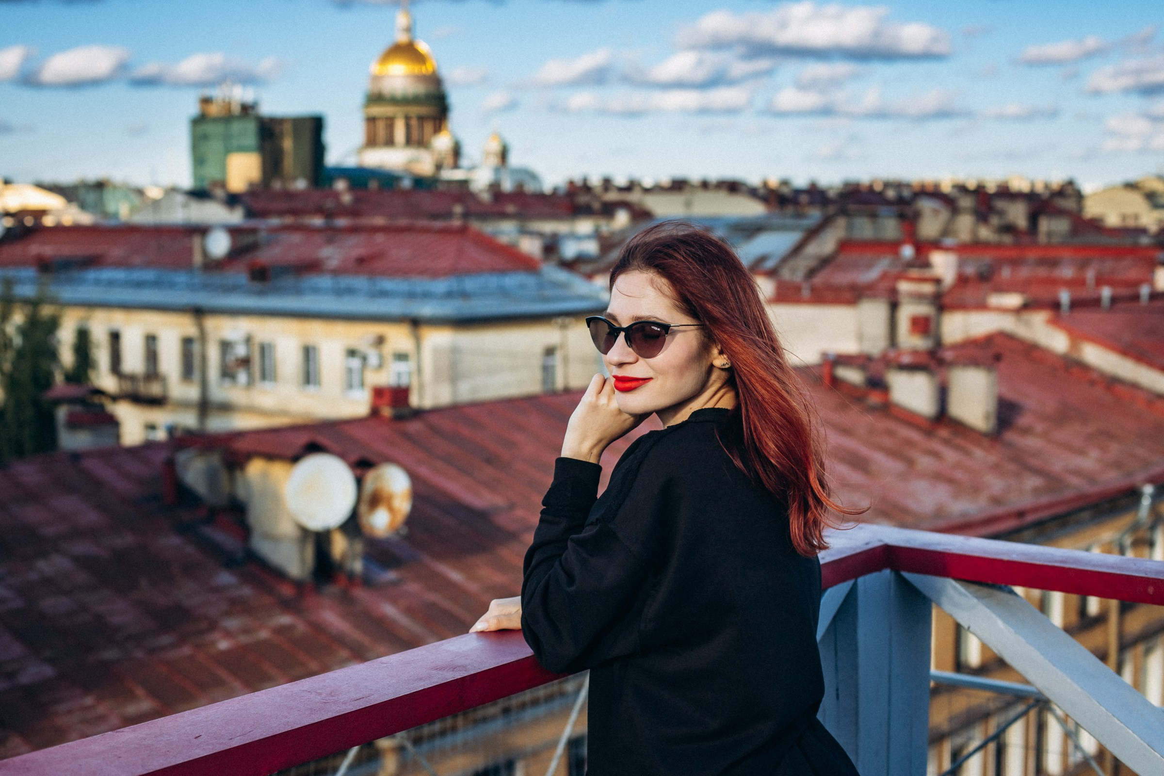 Людмила в сентябре. Фотопрогулка в Петербурге. Индивидуальный и семейный фотограф в Санкт-Петербурге